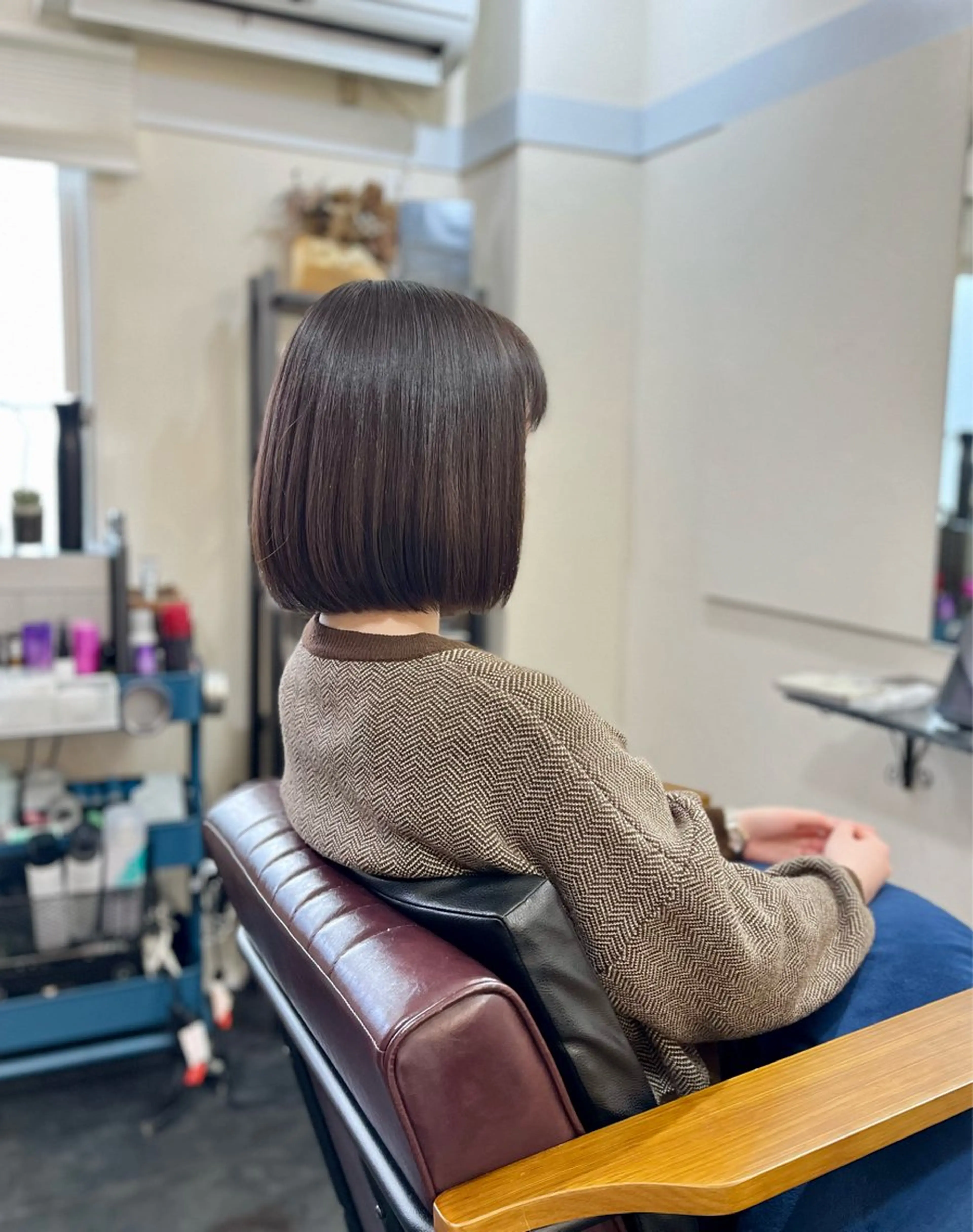 ショート カラー グレージュ ボブ カット ヘアカラー トリートメント wavi hair所属・後藤 ユウキ/髪質改善🫧のヘアスタイル