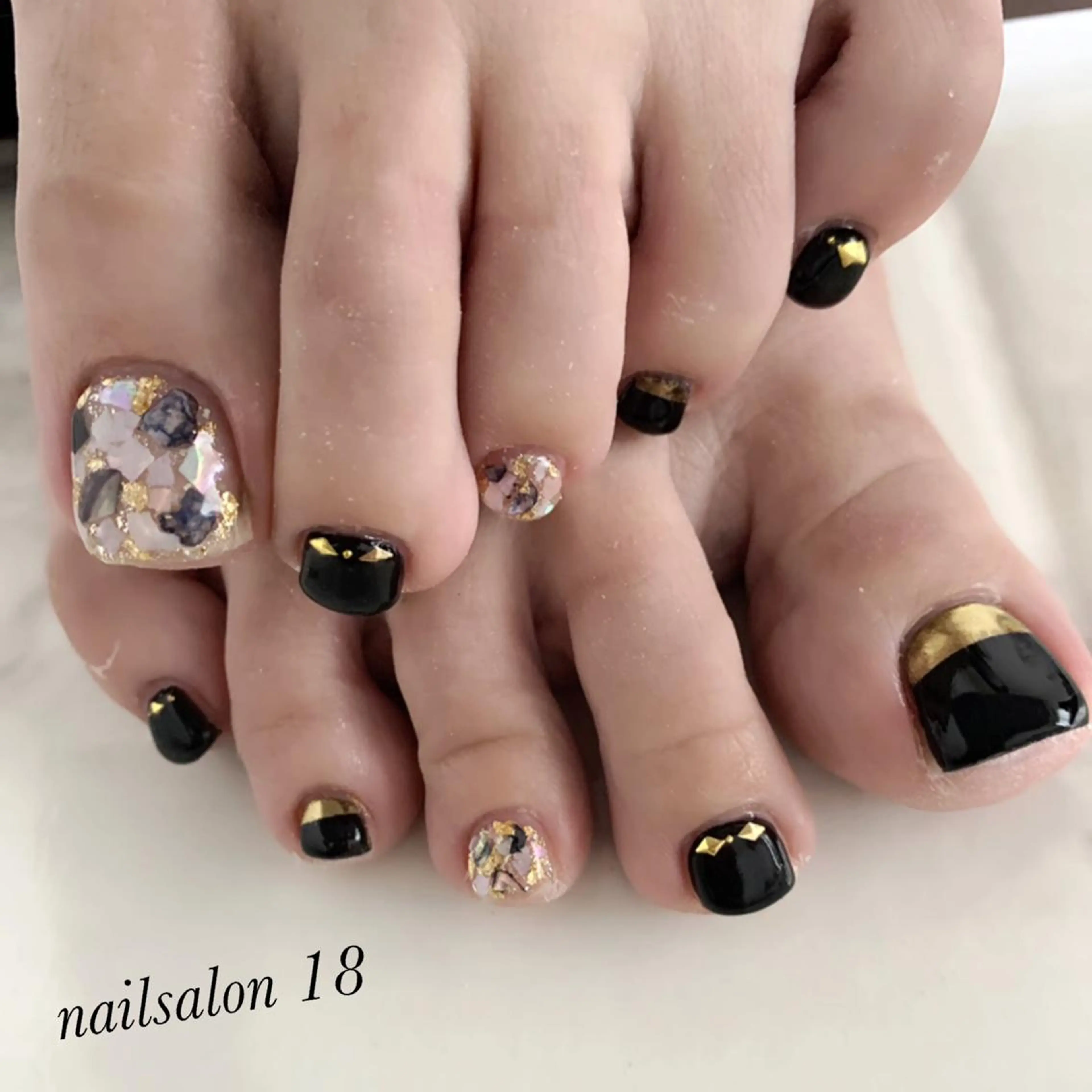 メンズ ネイル フットネイル nail salon 18.のネイルデザイン