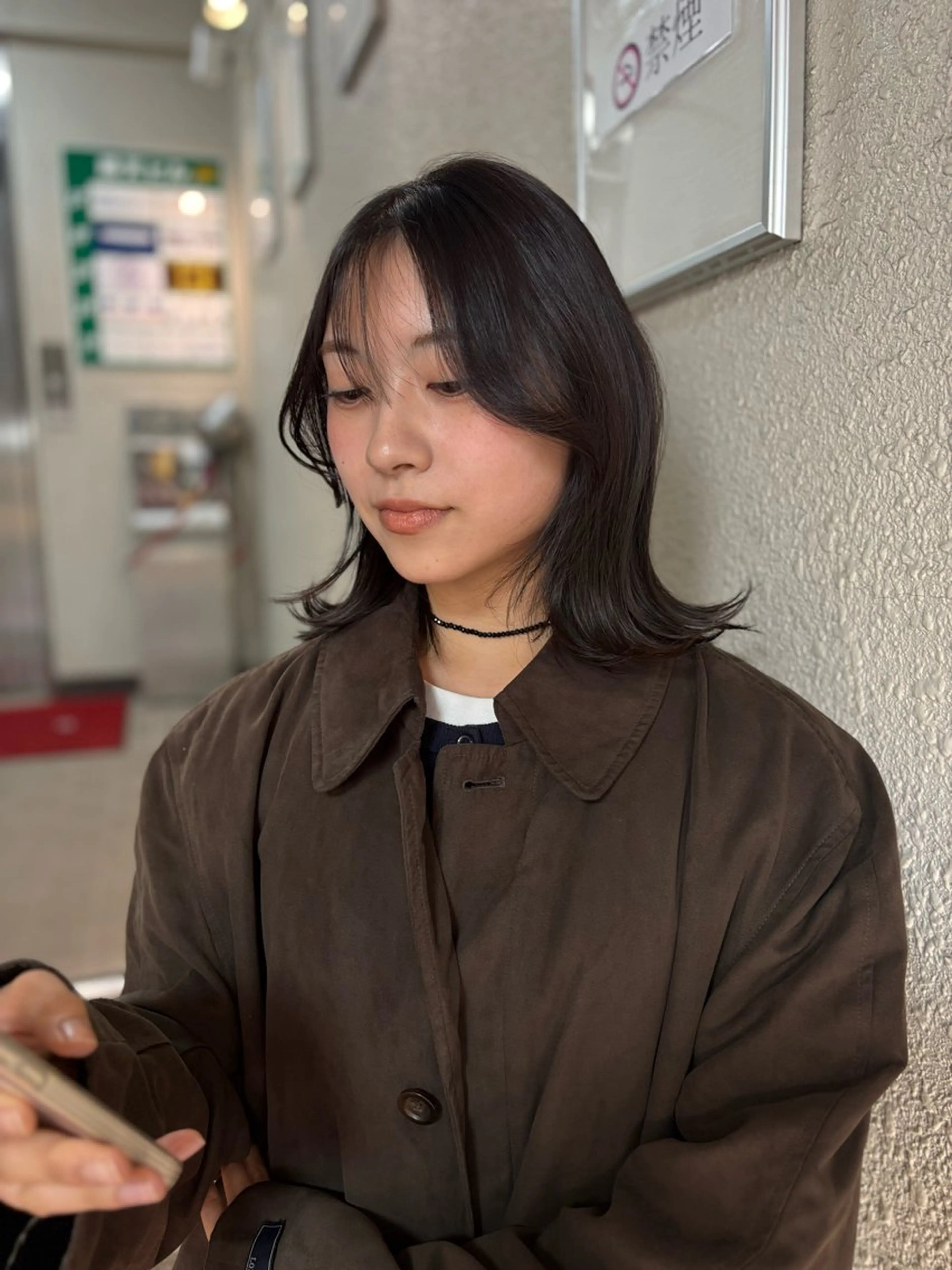 ミディアム カラー ヘアカラー 透明感カラー 🧚‍♂️さえのヘアスタイル