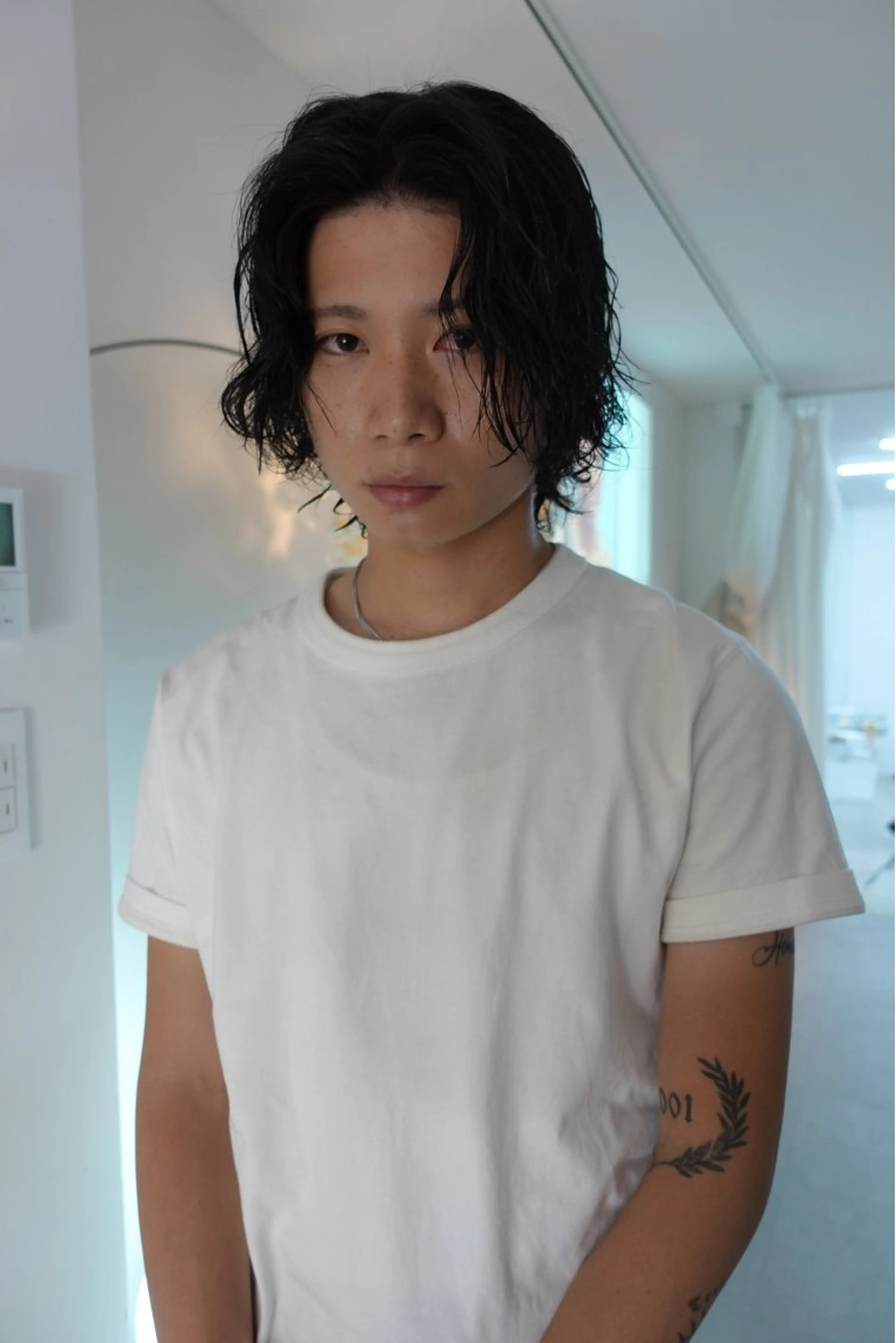 『当日割』メンズカット+パーマクーポンの写真