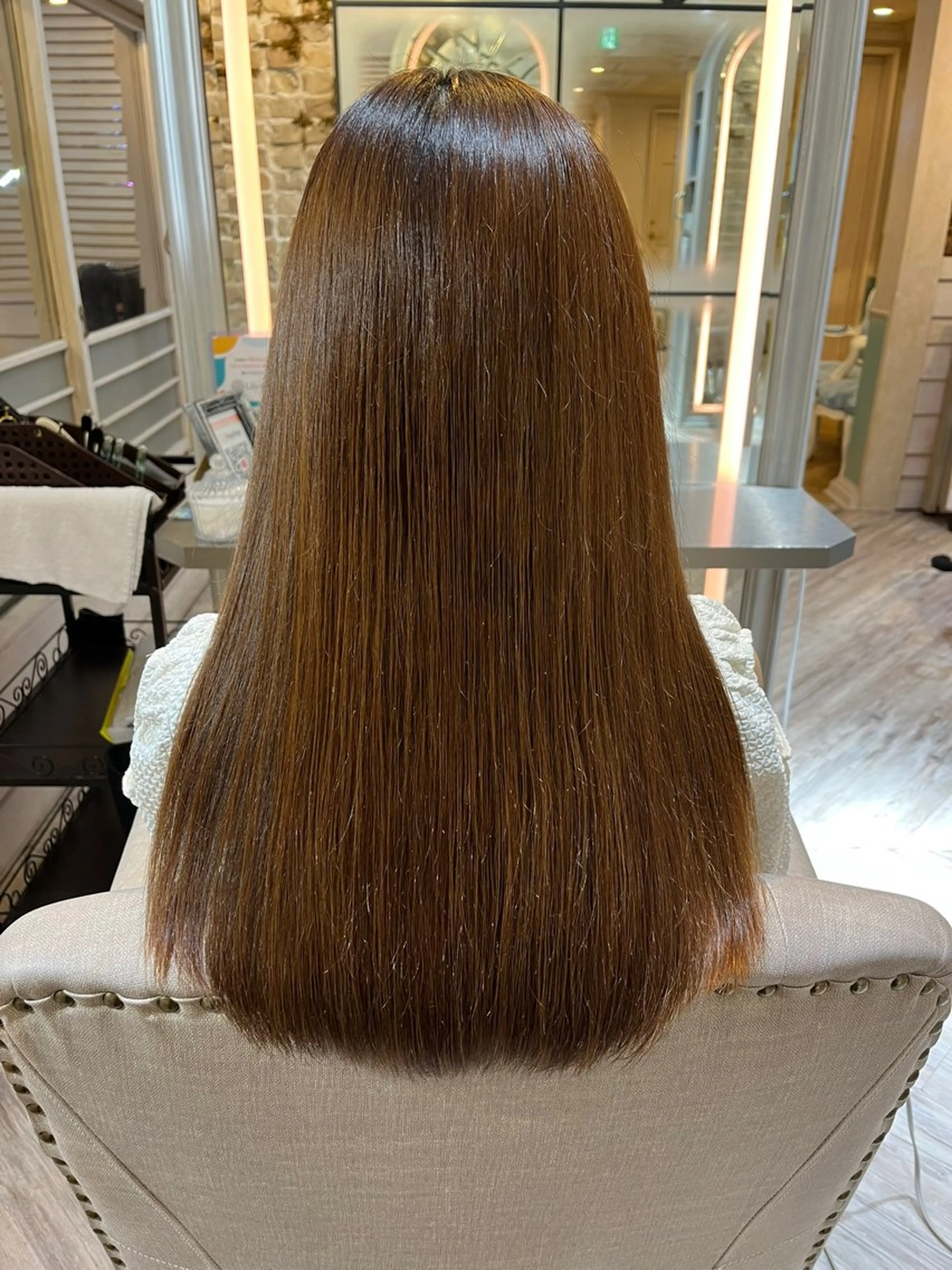 ロング カラー ヘアカラー カラーが上手い 辻悠月のヘアスタイル