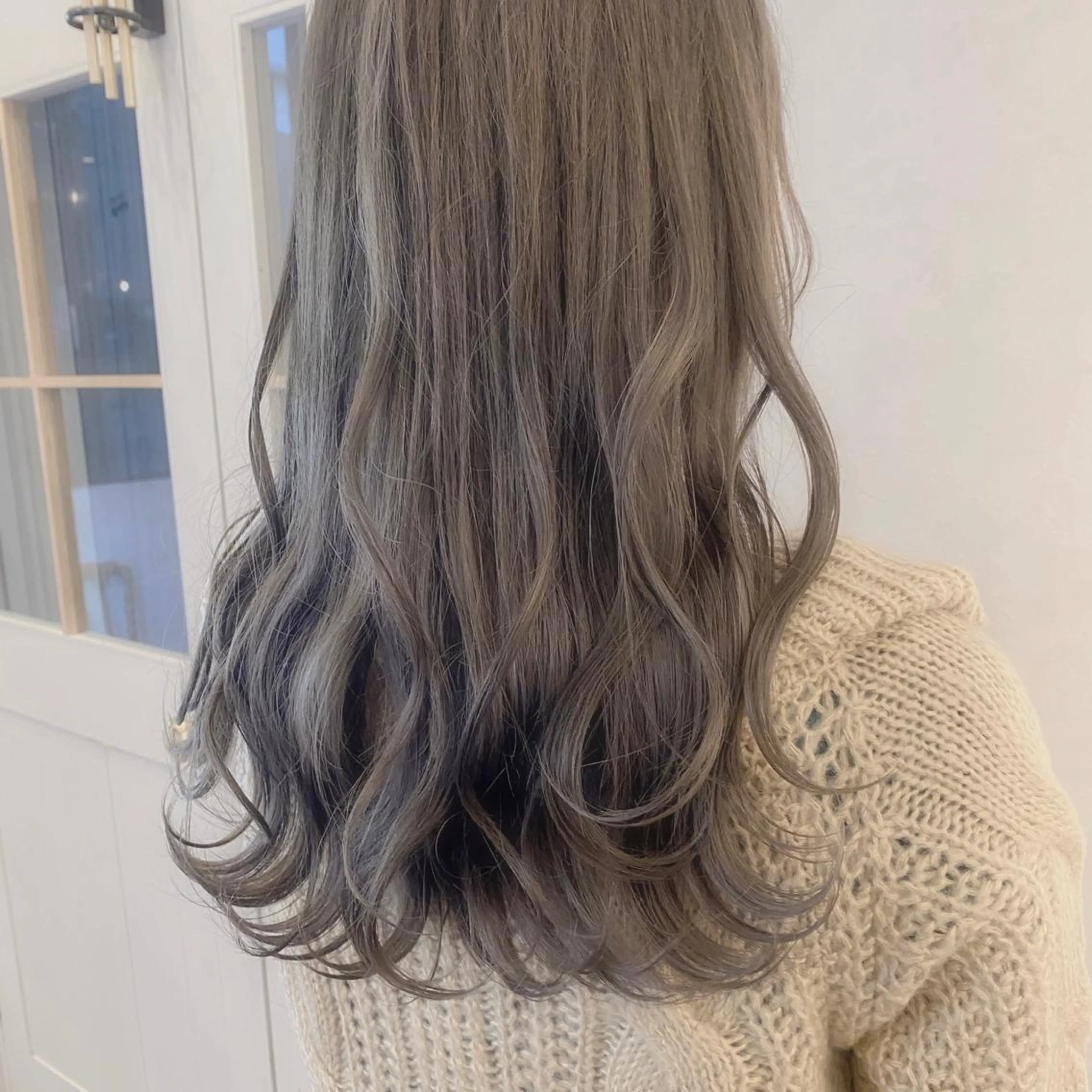 ロング カット ヘアカラー トリートメント 💖透明感カラー HAYATO💖のヘアスタイル