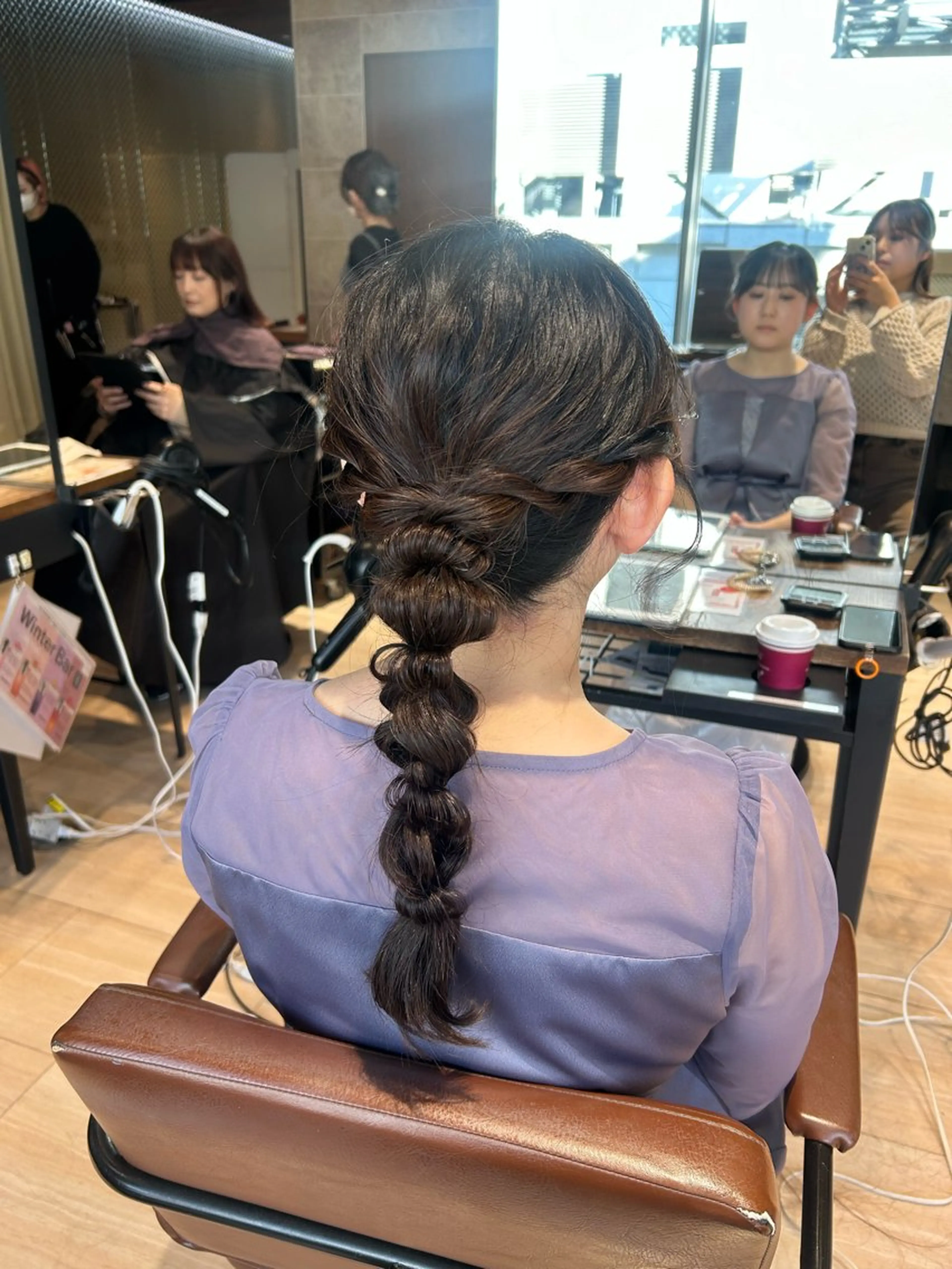 ロング ヘアセット 🎀大竹美侑/顔まわ りカット/レイヤーのヘアスタイル