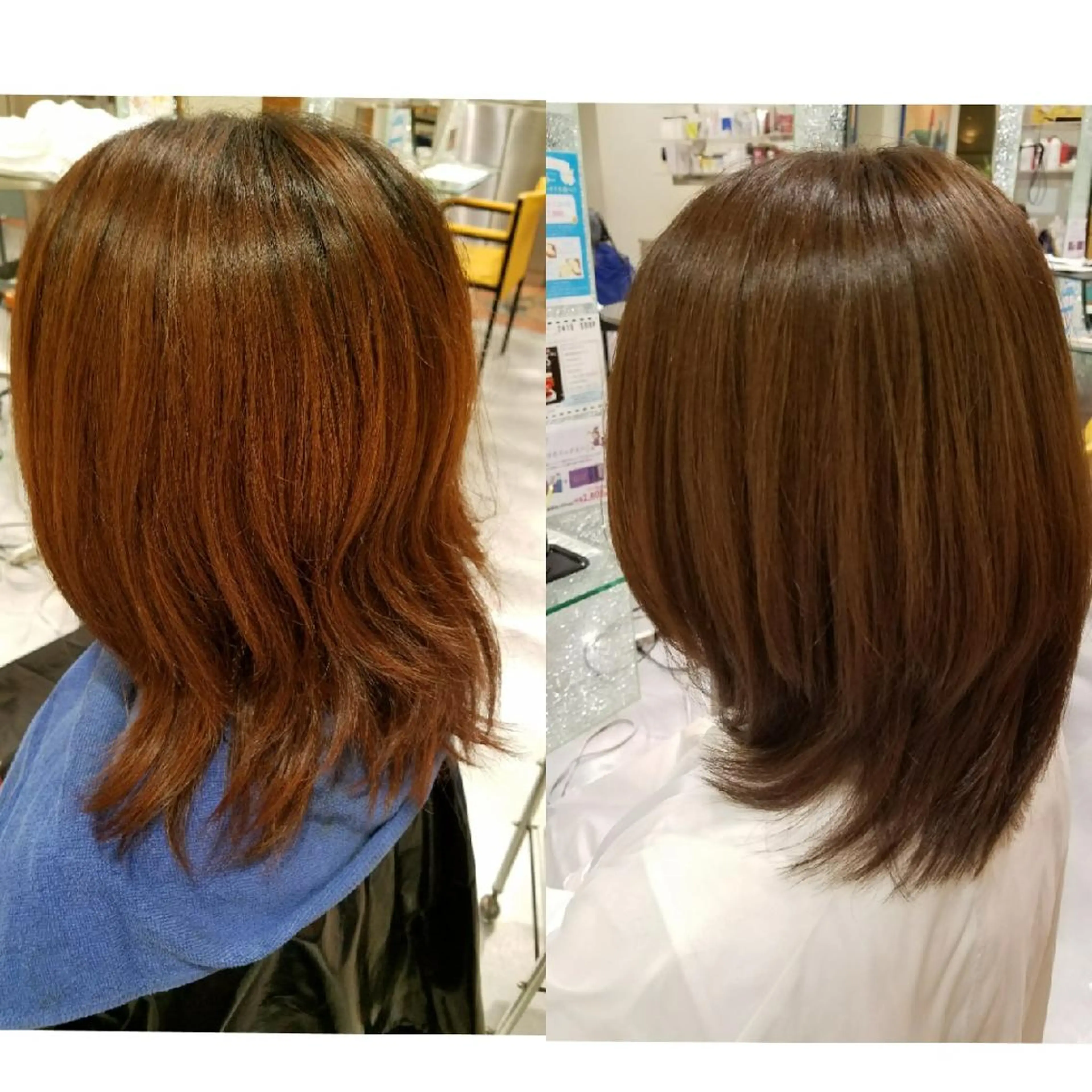 カラー アッシュ ヘアカラー トリートメント EMANON名古屋所属・美谷添（ミヤゾエ） まどか大人ヘアサロンのヘアスタイル