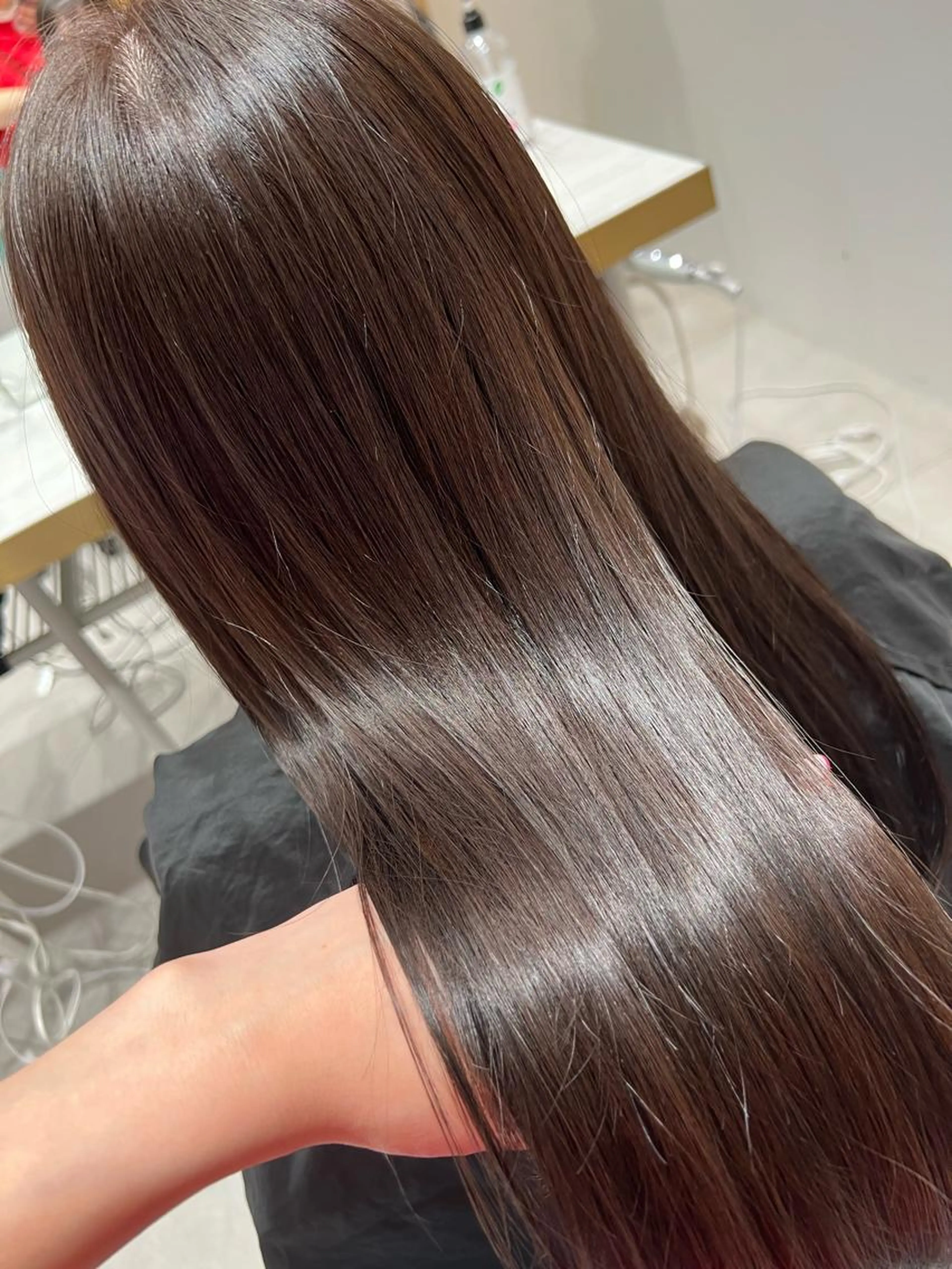 ハホニコトリートメント✨(シャンプーブロー込)アイロン仕上げ◎の写真