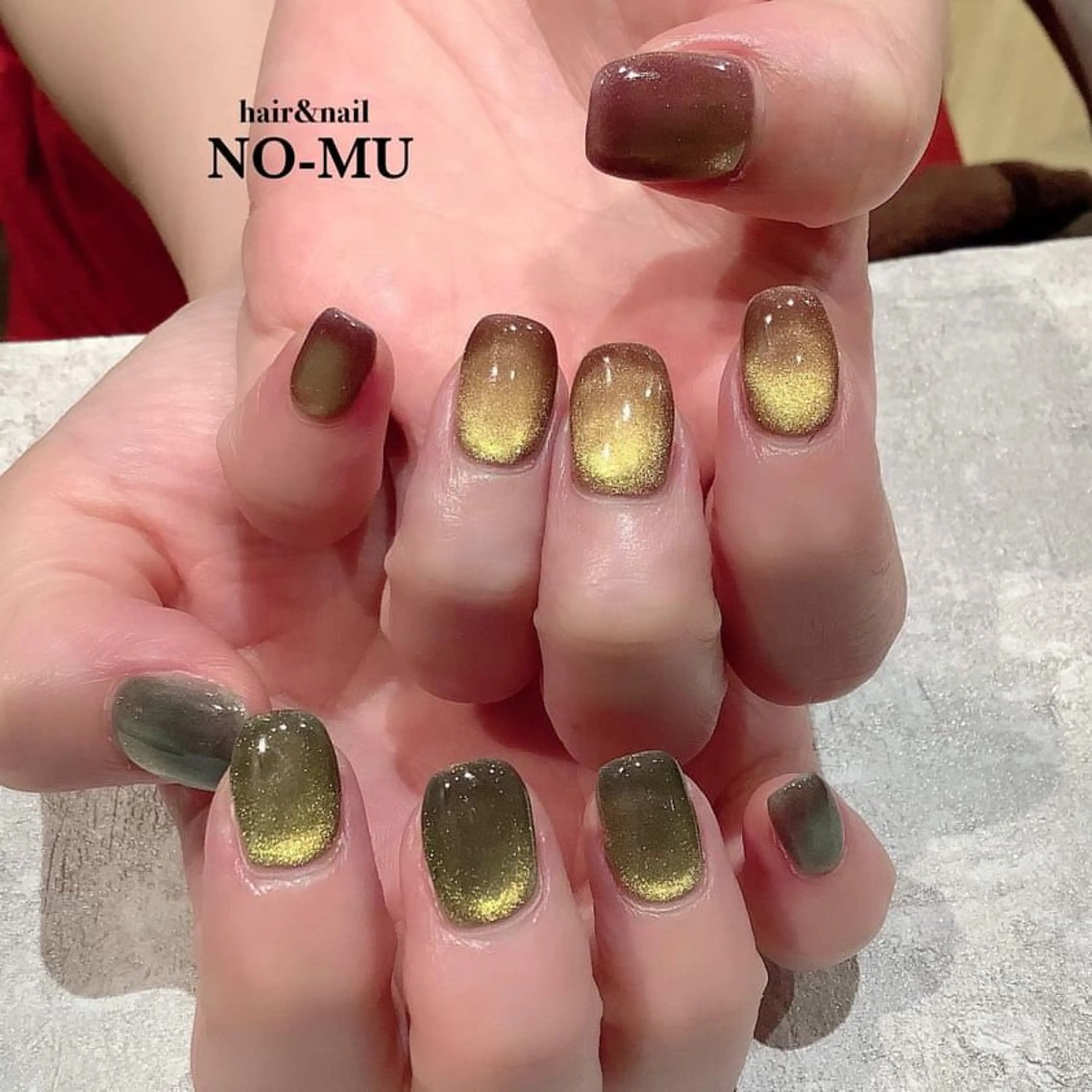 ネイル マグネットネイル hair&nail NO-MU所属・hair&nail NO-MUのネイルデザイン