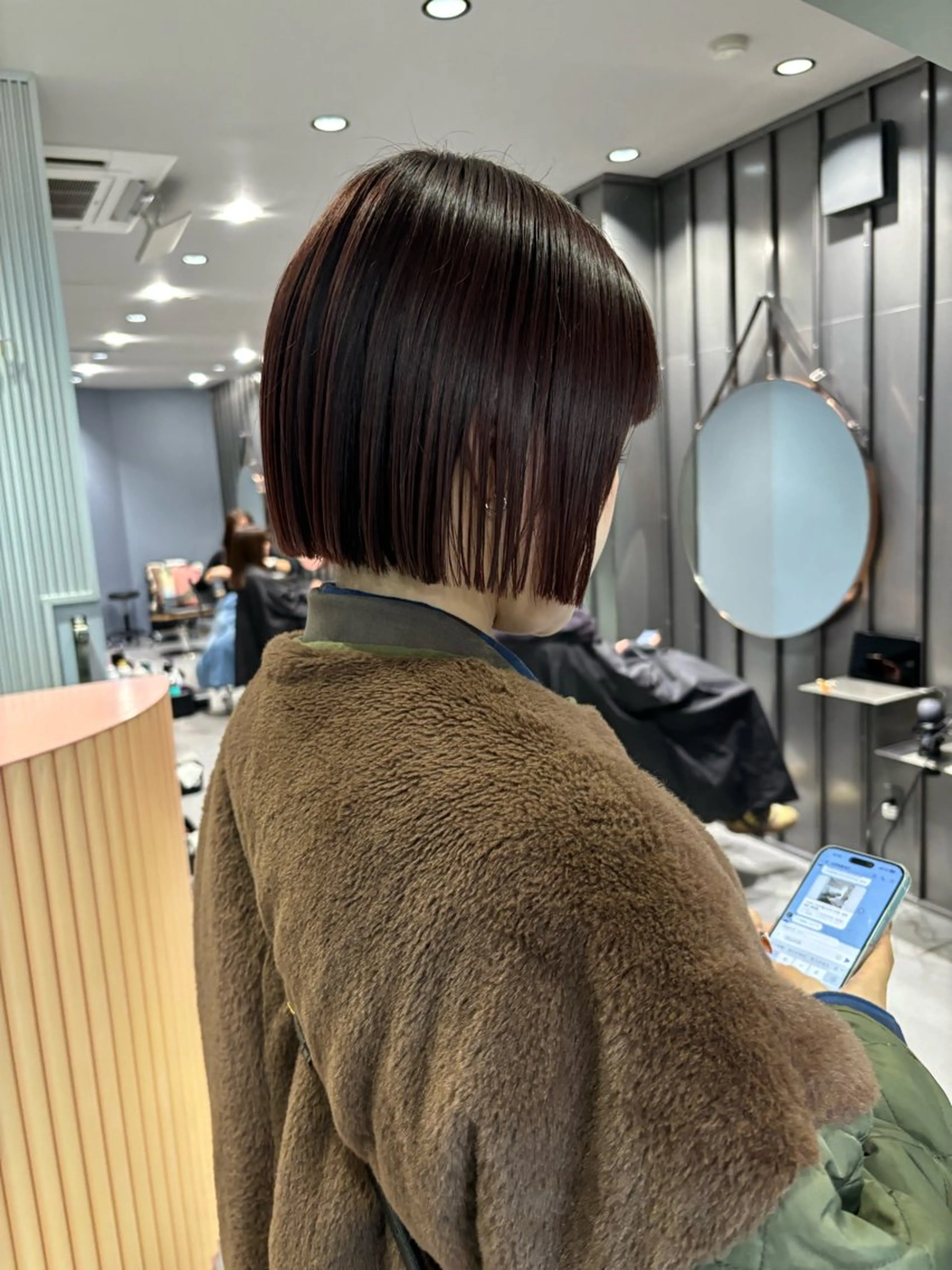ショート カラー カット ヘアカラー トリートメント noe tton所属・あゆな/名古屋/ ボブ/透明感カラーのヘアスタイル