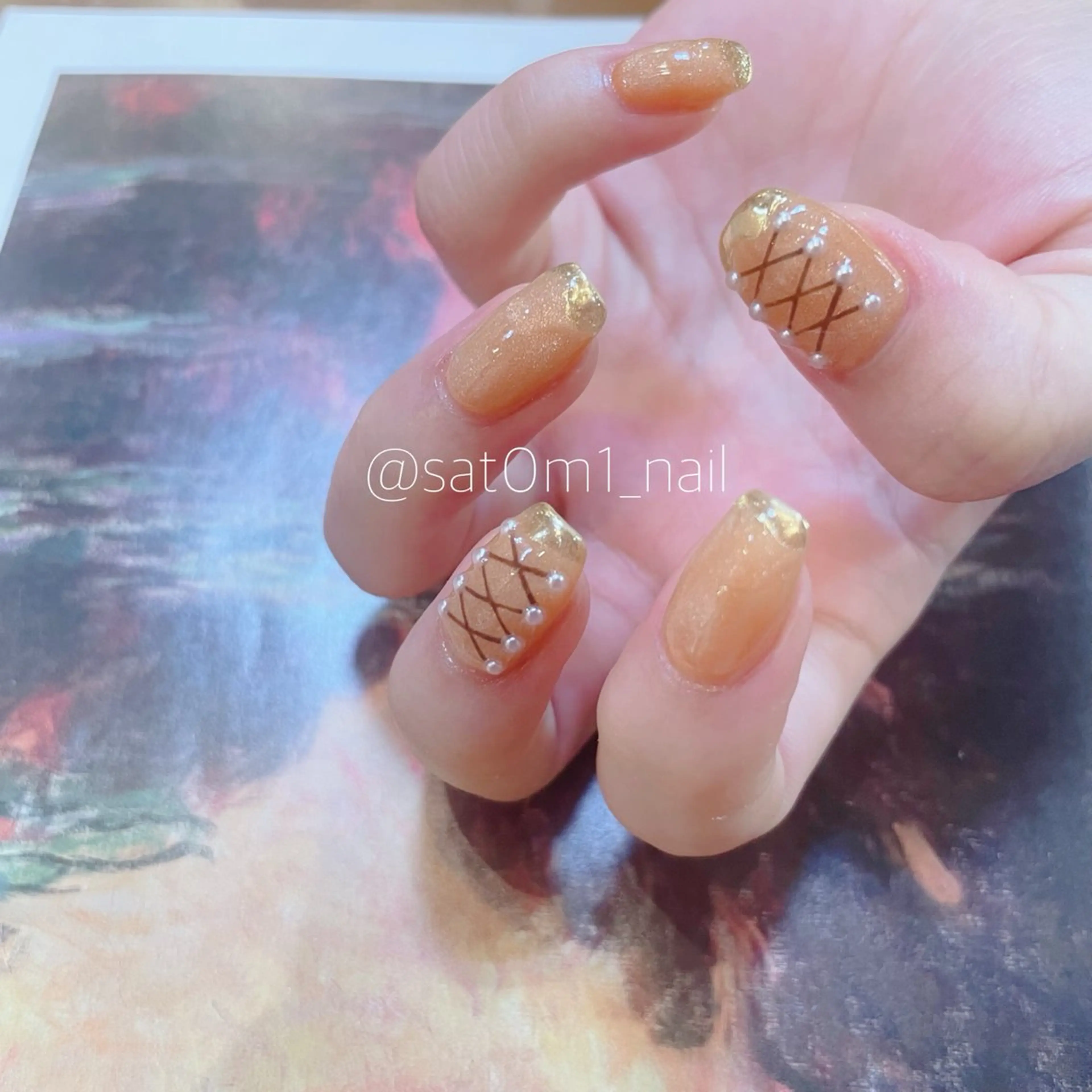 ネイル ハンドネイル 自由が丘✳︎奥沢 nail söpöのネイルデザイン