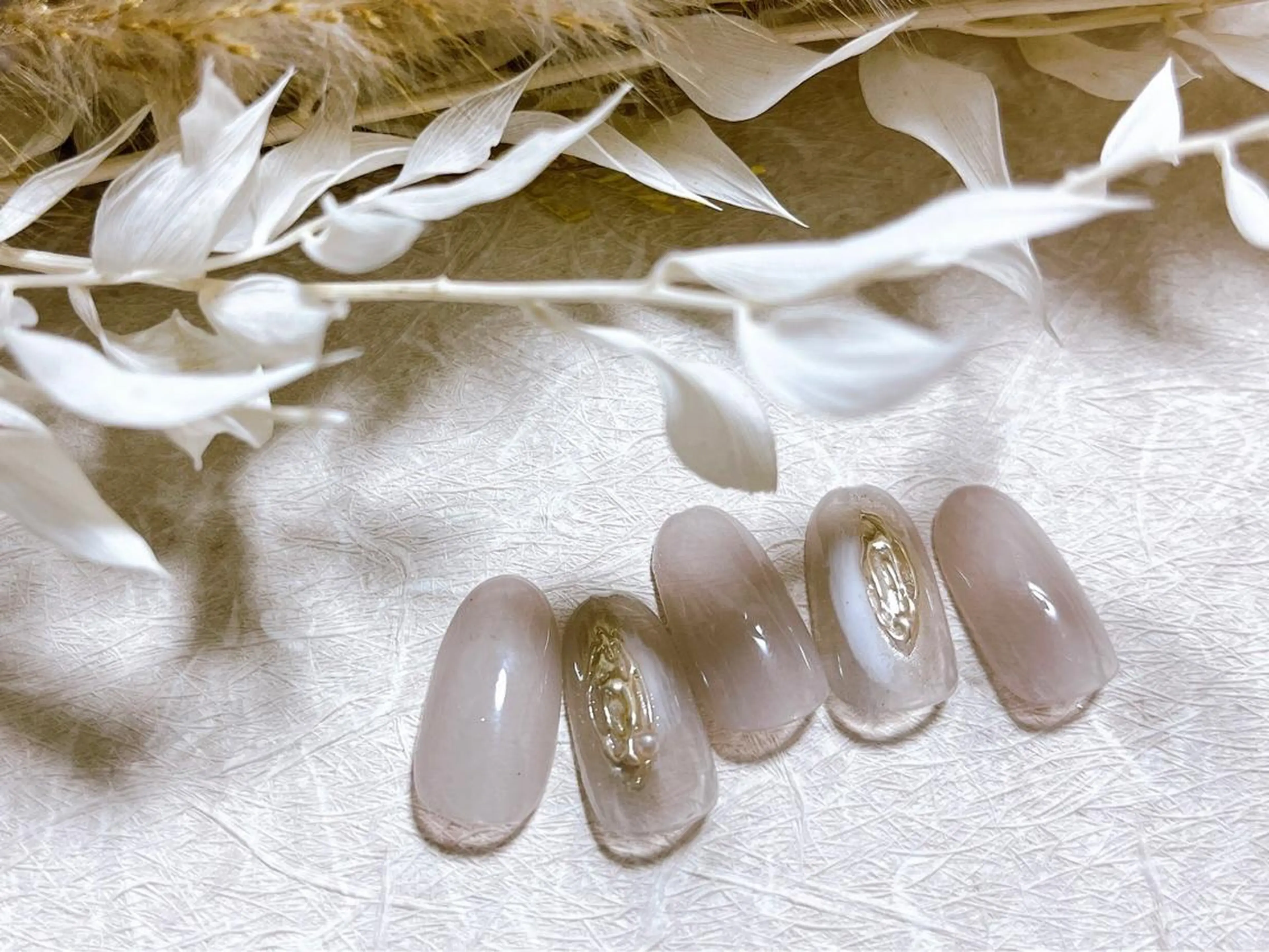 ネイル フットネイル フレンチネイル ジェルネイル ハート 韓国ネイル ハンドネイル Mogu nail 二子玉川のネイルデザイン