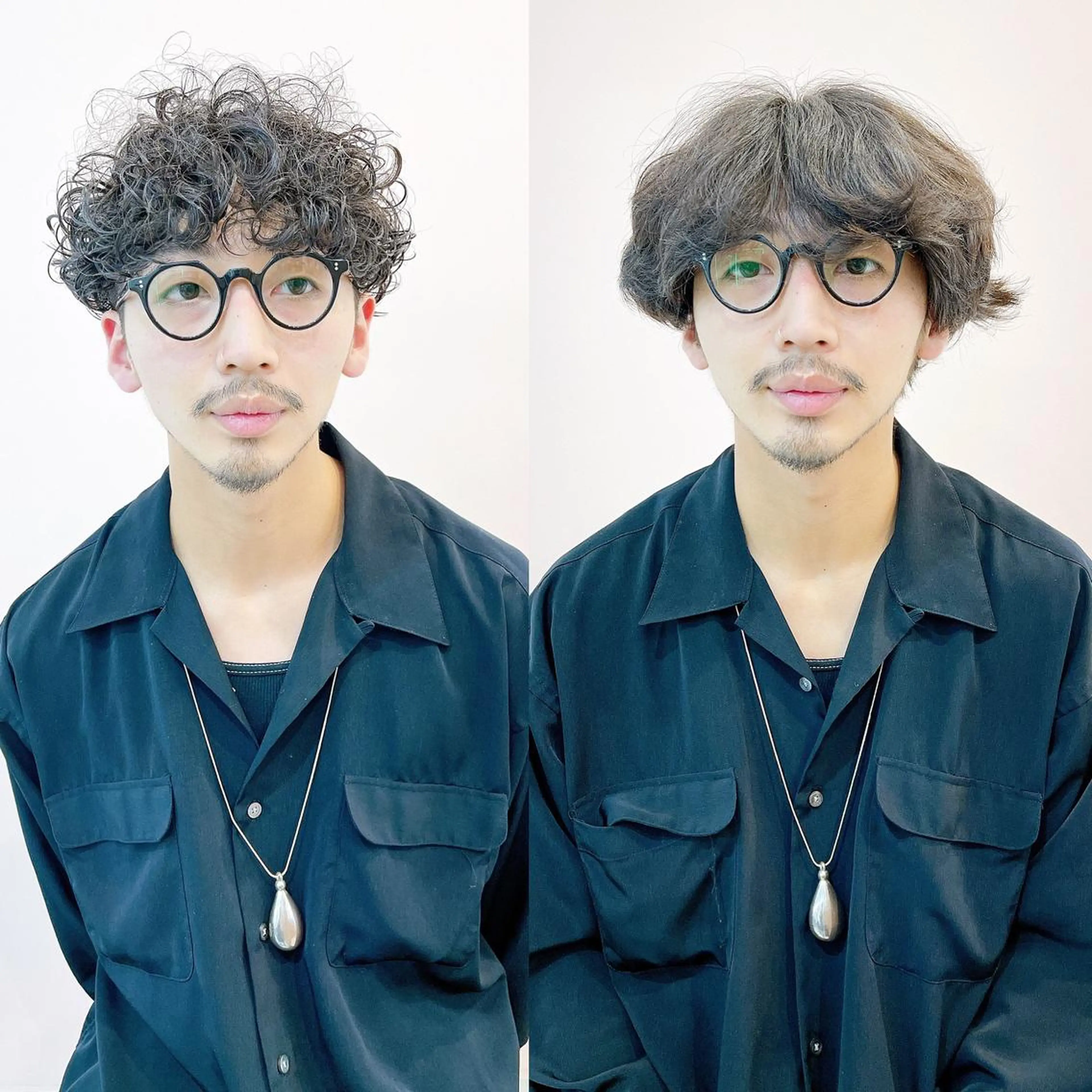 ショート パーマ メンズ マッシュ メンズパーマ カット ヘアカラー パーマ 縮毛矯正 トリートメント メンズパーマ タカキリョウのヘアスタイル