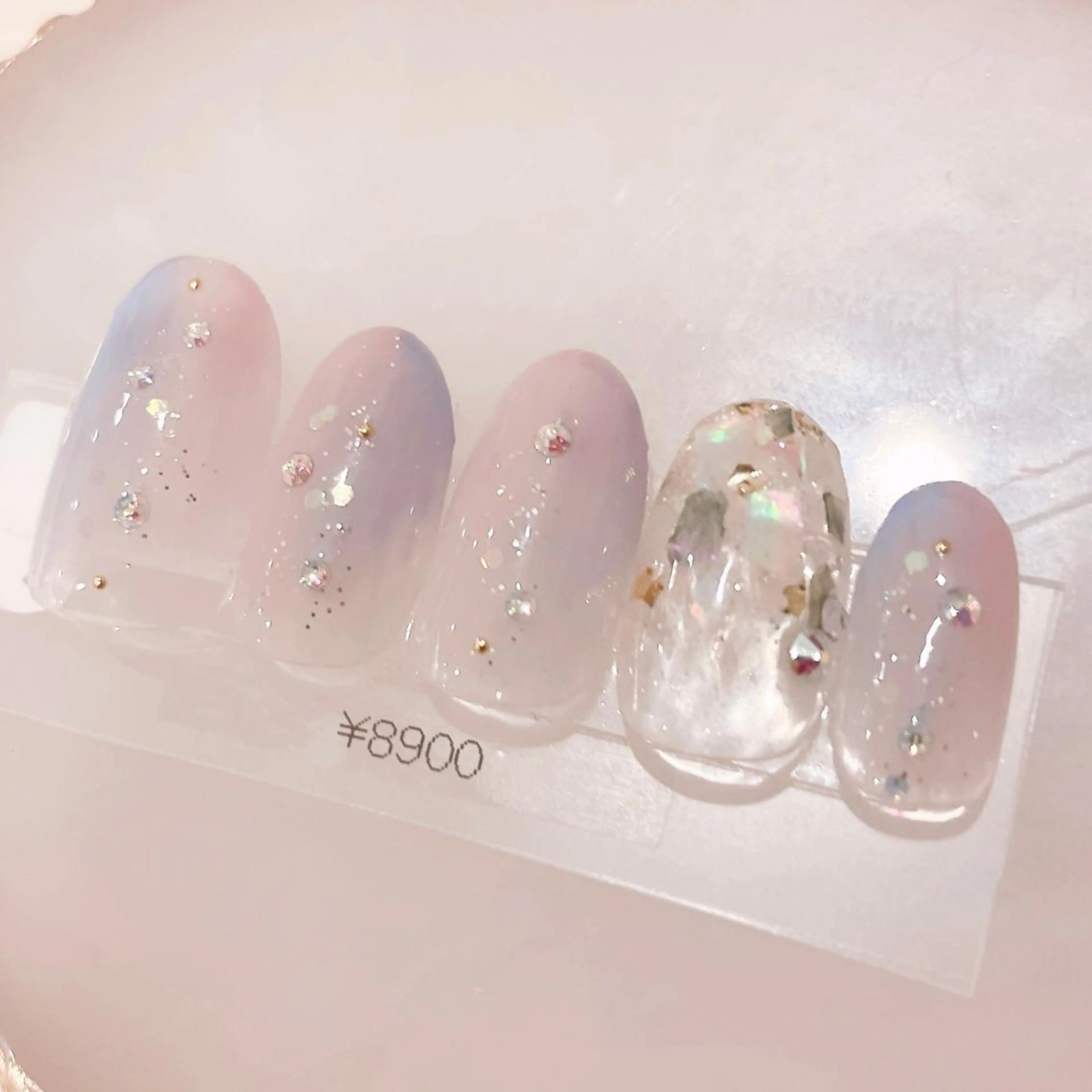 ネイル グラデーション ラメ(グリッター) ニュアンスネイル ハンドネイル CHIARA nailsのネイルデザイン