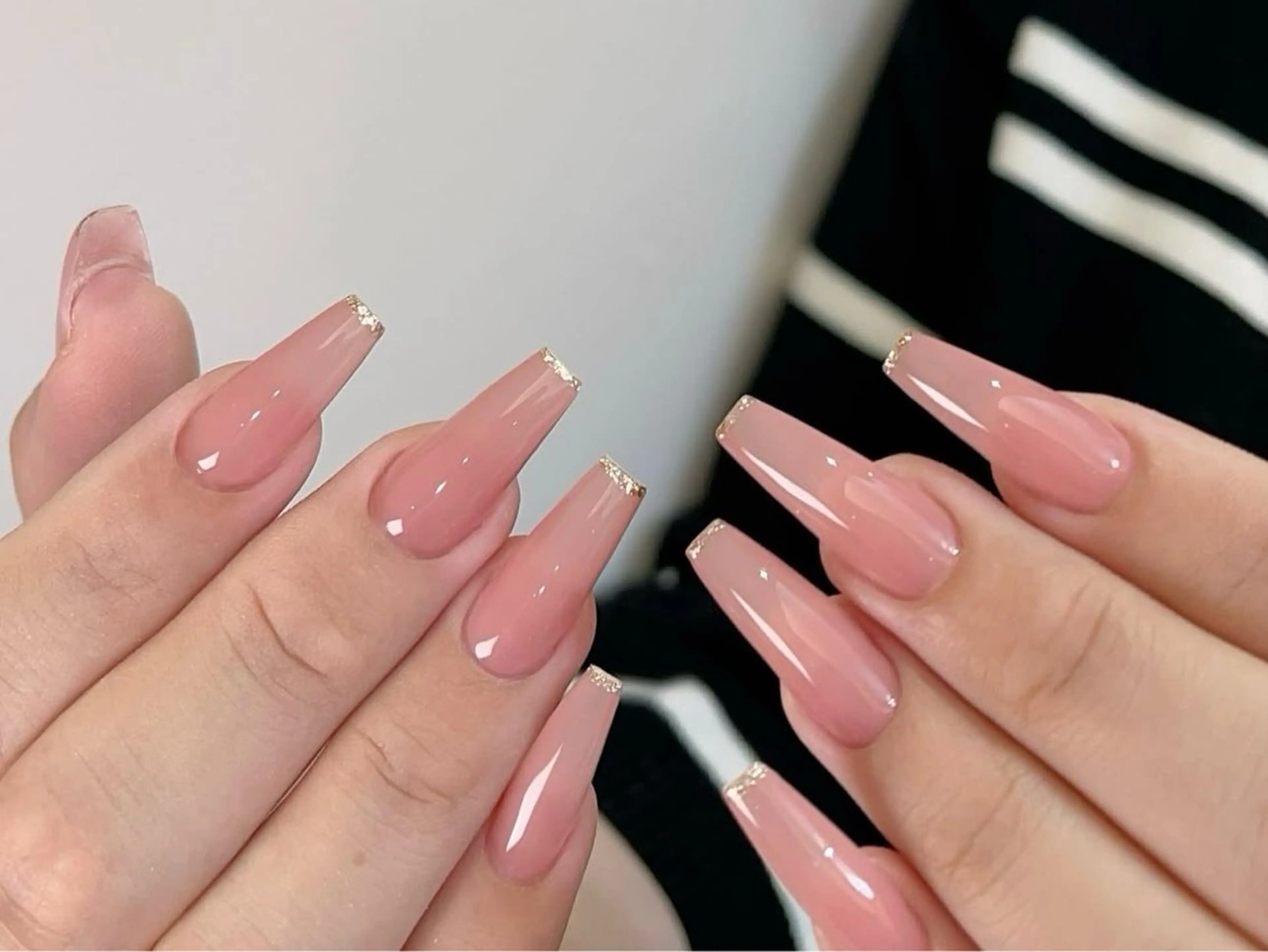 ネイル 長さ出し フットネイル フレンチネイル ジェルネイル 韓国ネイル ハンドネイル ハンドケア Nova Nail Nambaのネイルデザイン