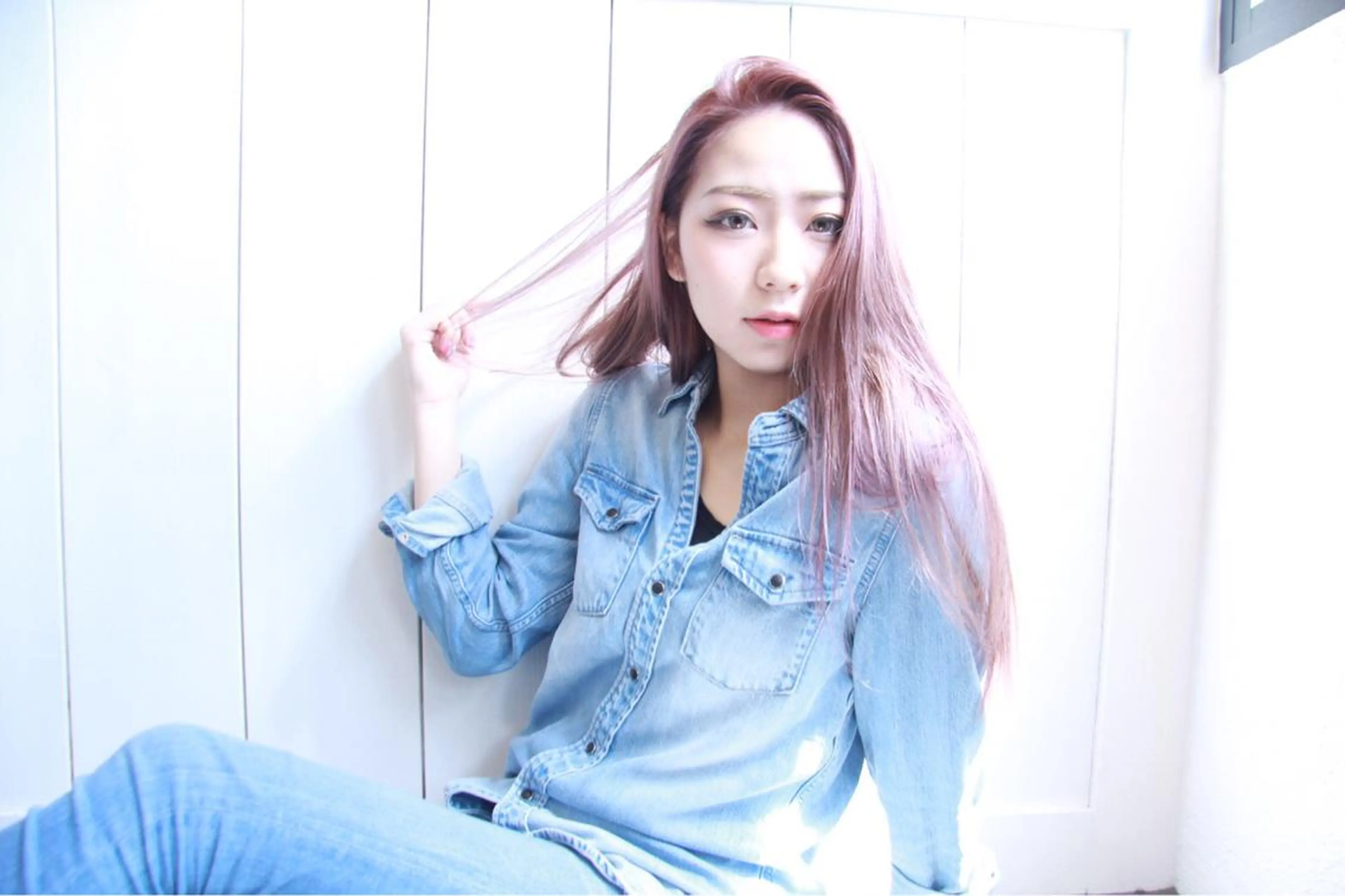 ロング カラー ブリーチ SALOWIN名古屋本山店所属・🍀ナガヤマ ヒデアキ🍀のヘアスタイル