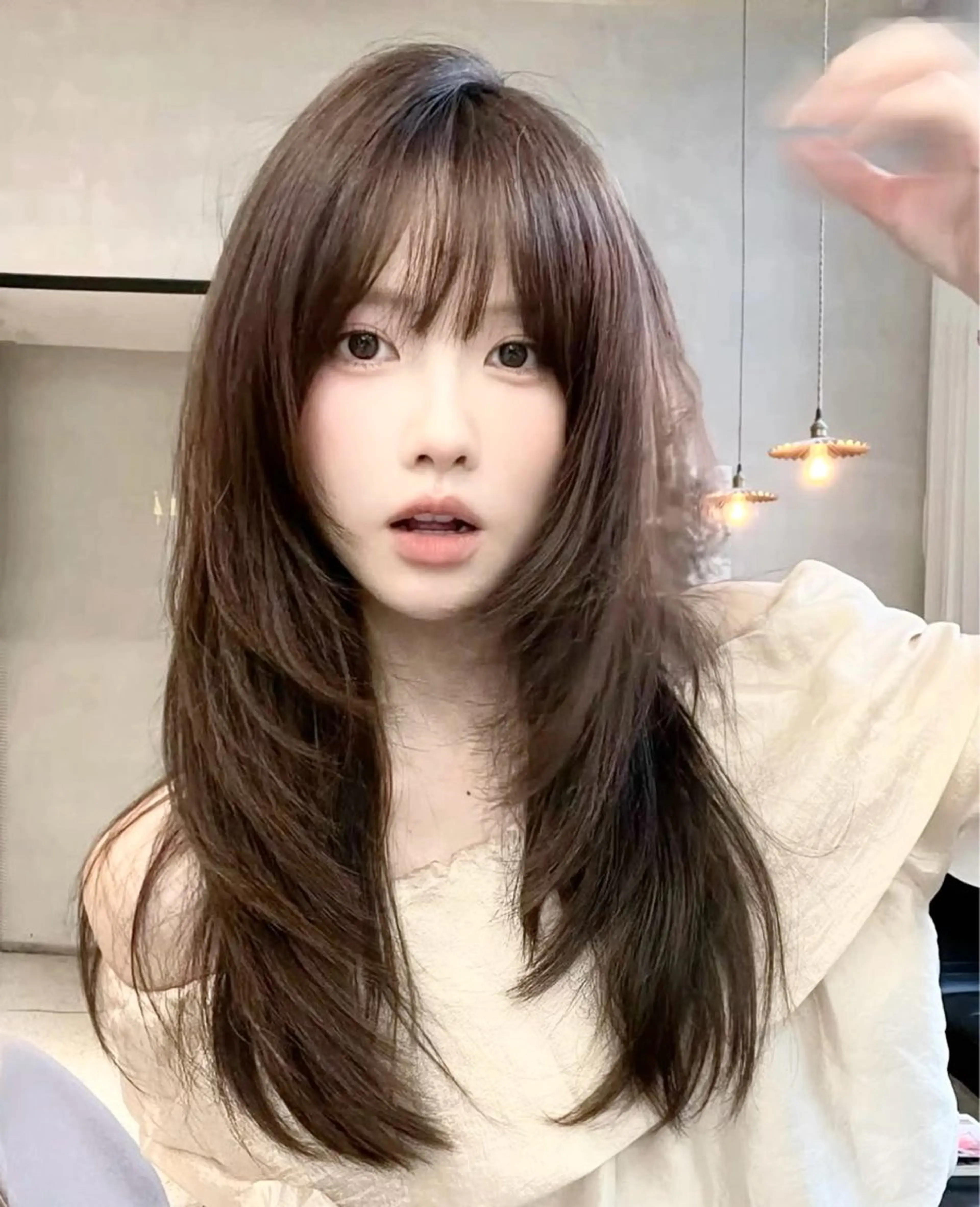 セミロング Juri Kudo🪽のヘアスタイル