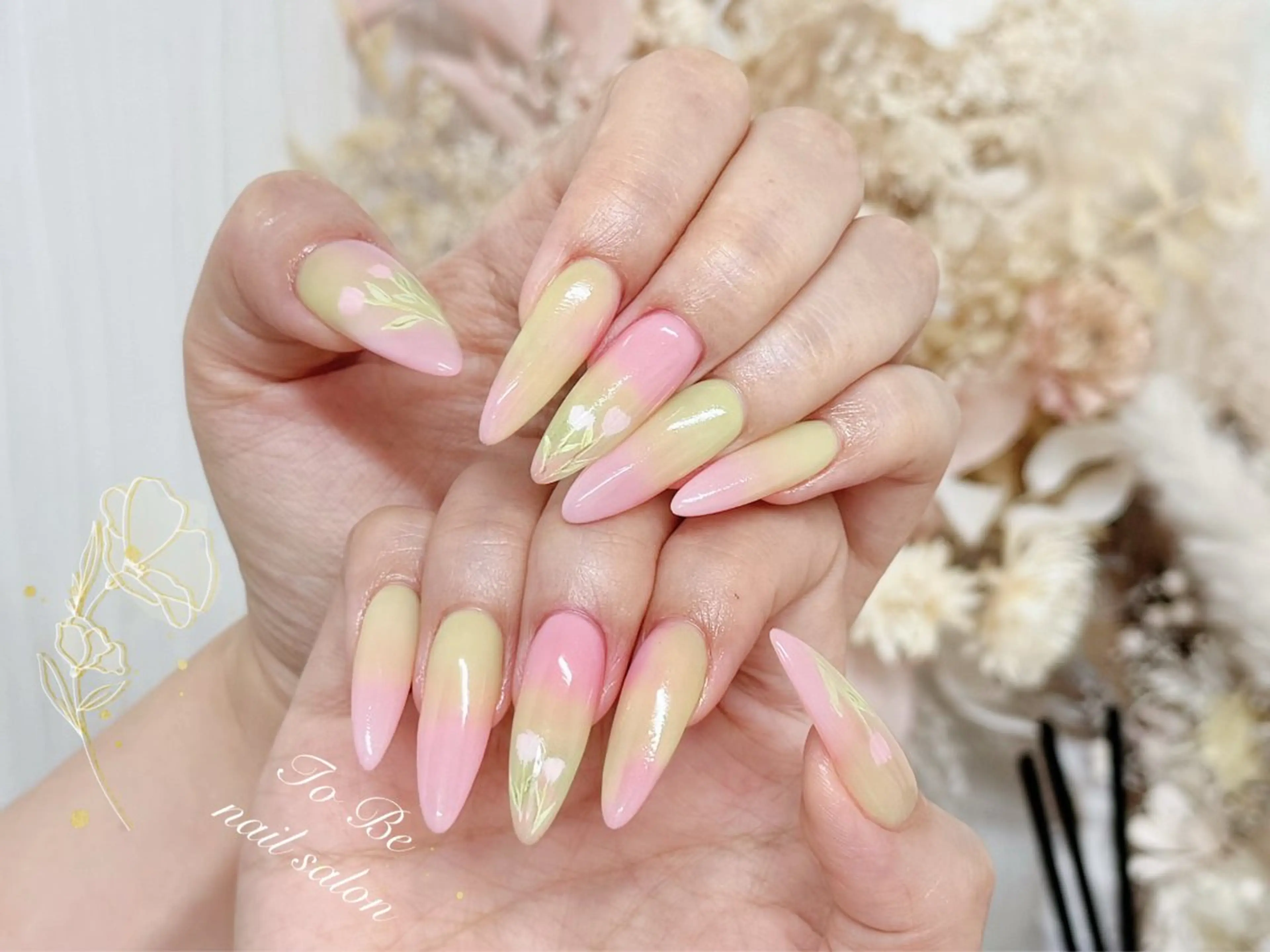 ネイル ハンドネイル Nail Salon To Be珈月のネイルデザイン