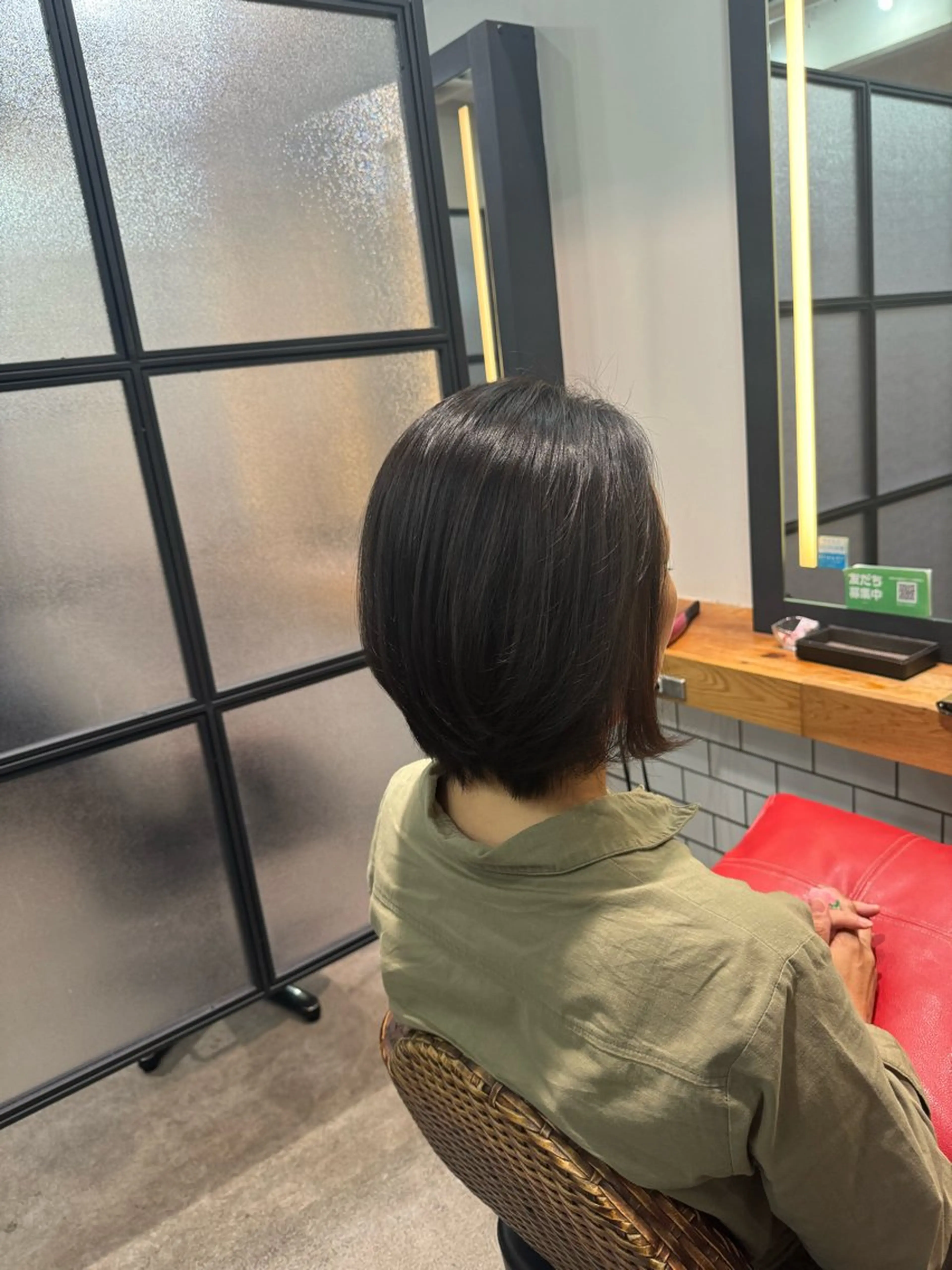 ショート カット 縮毛矯正 暖色カラー🤎Red Neo　meiのヘアスタイル