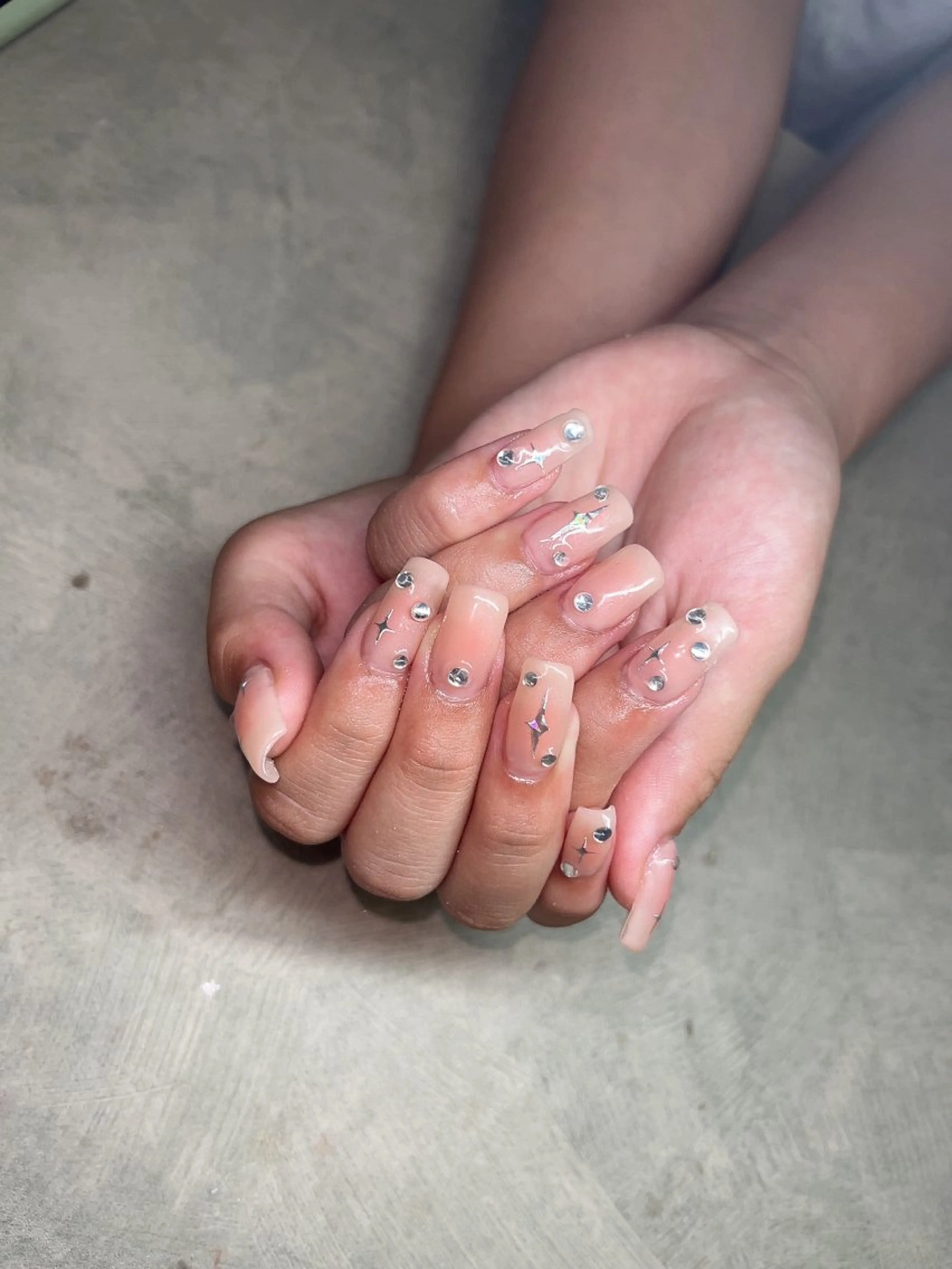 ネイル ニュアンスネイル MIKA ♡のネイルデザイン