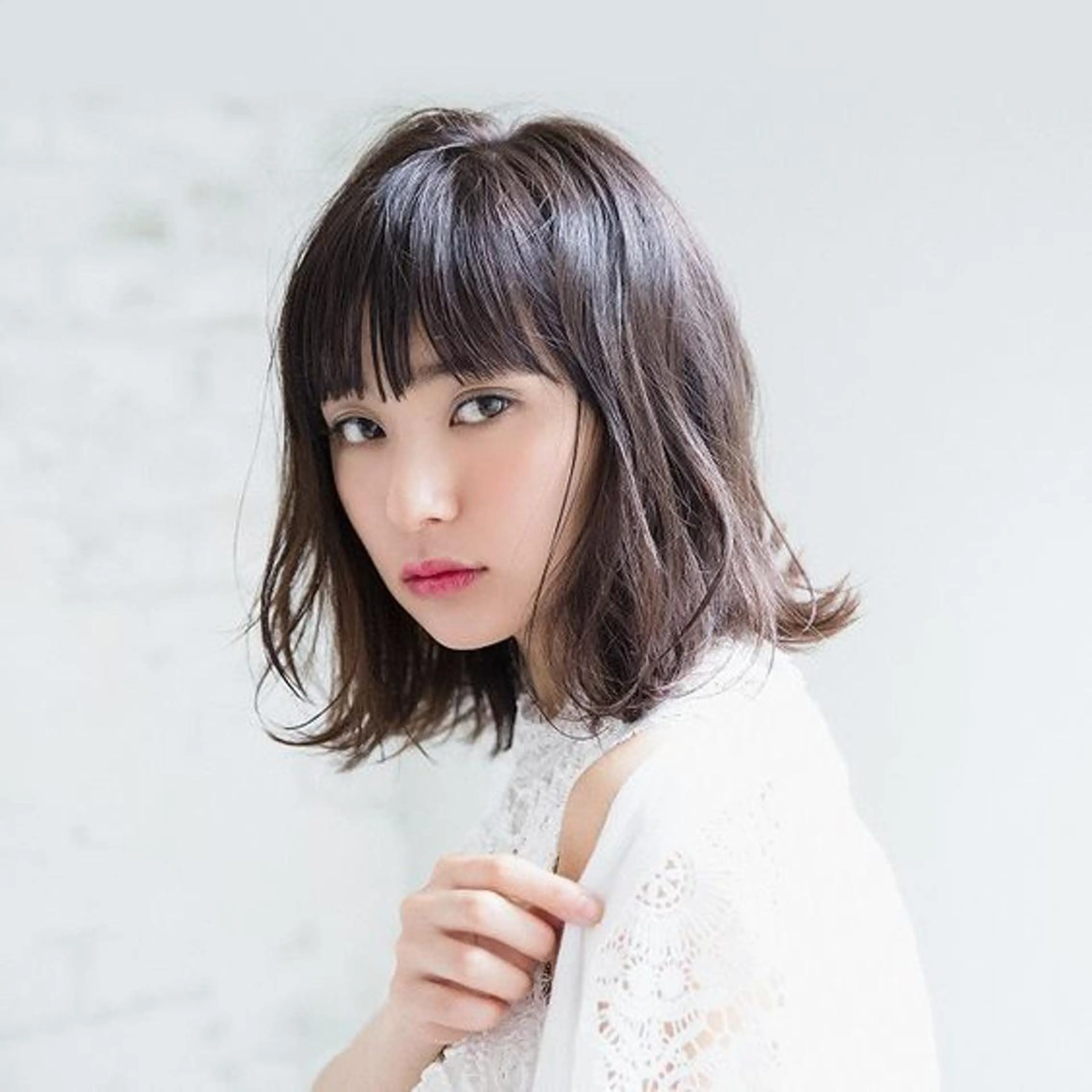 ミディアム カラー 【公式】amble luxe池袋東口💛のヘアスタイル