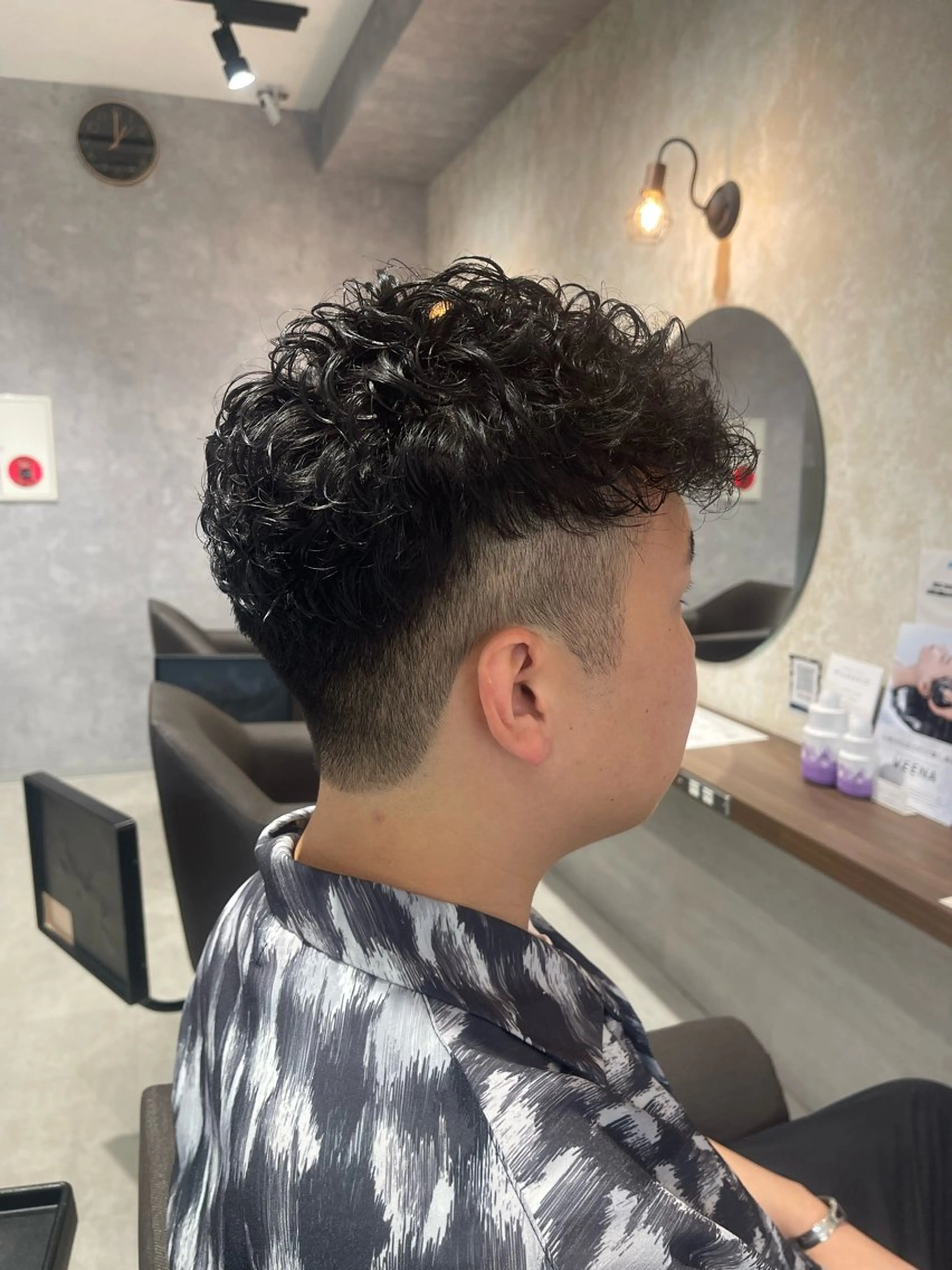 メンズ カット パーマ TRUTH千葉店 荻原卓冶のヘアスタイル
