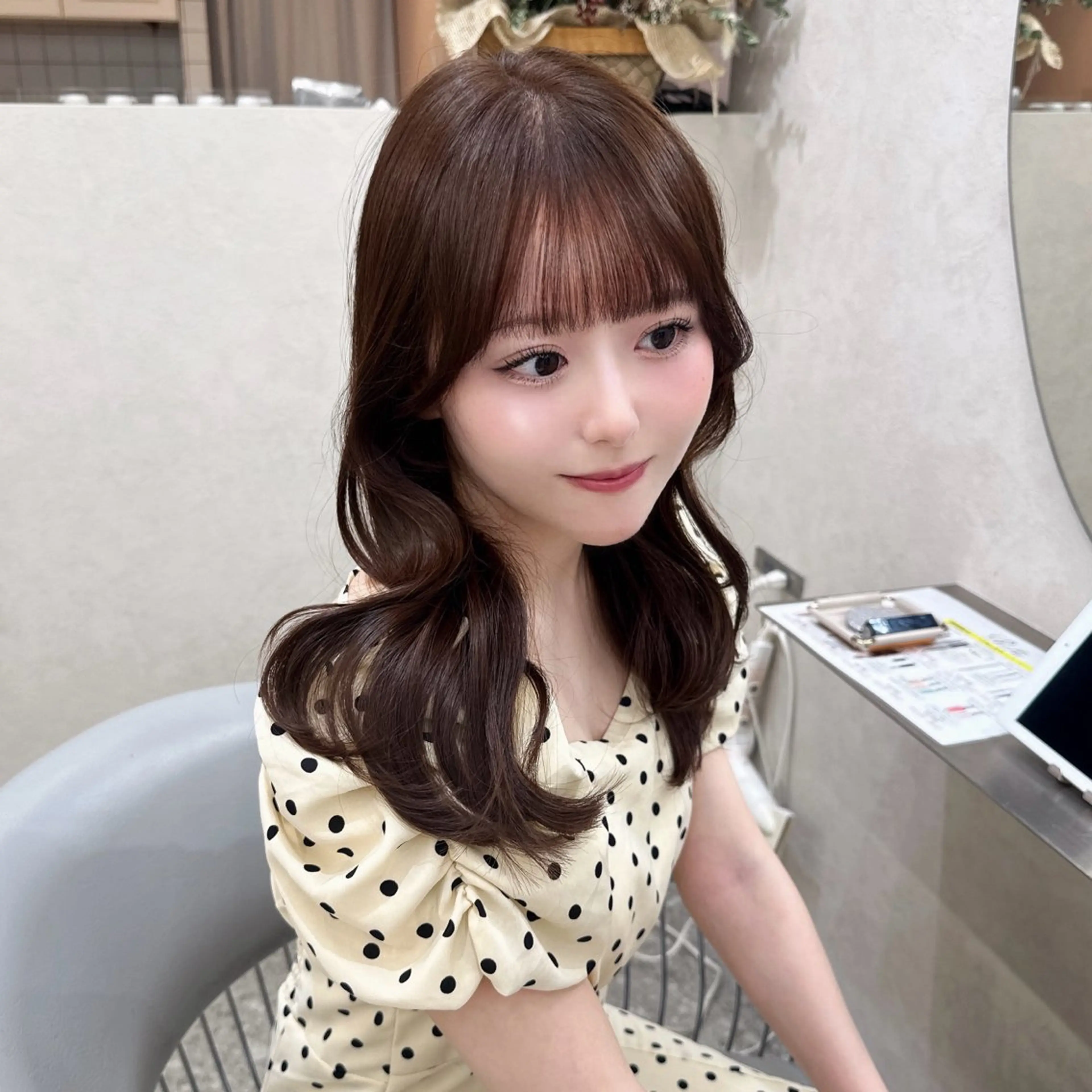 ロング カラー シールエクステ ブリーチ ブラウンカラー ダブルカラー インナーカラー カット ヘアカラー トリートメント LARME by sea所属・hina🎀新宿/ エクステ/girlyのヘアスタイル