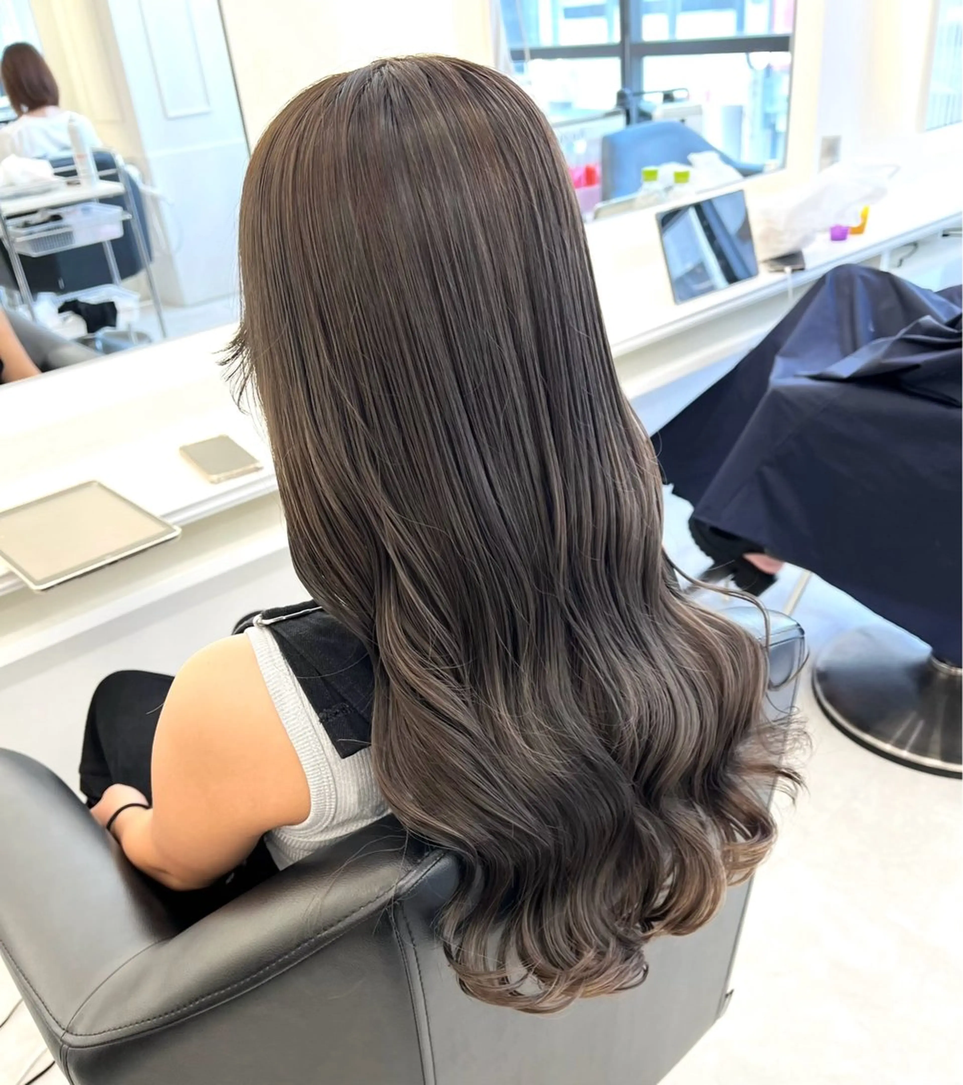 ロング カラー ヘアカラー Parve  Mix 🫧梶川虹のヘアスタイル