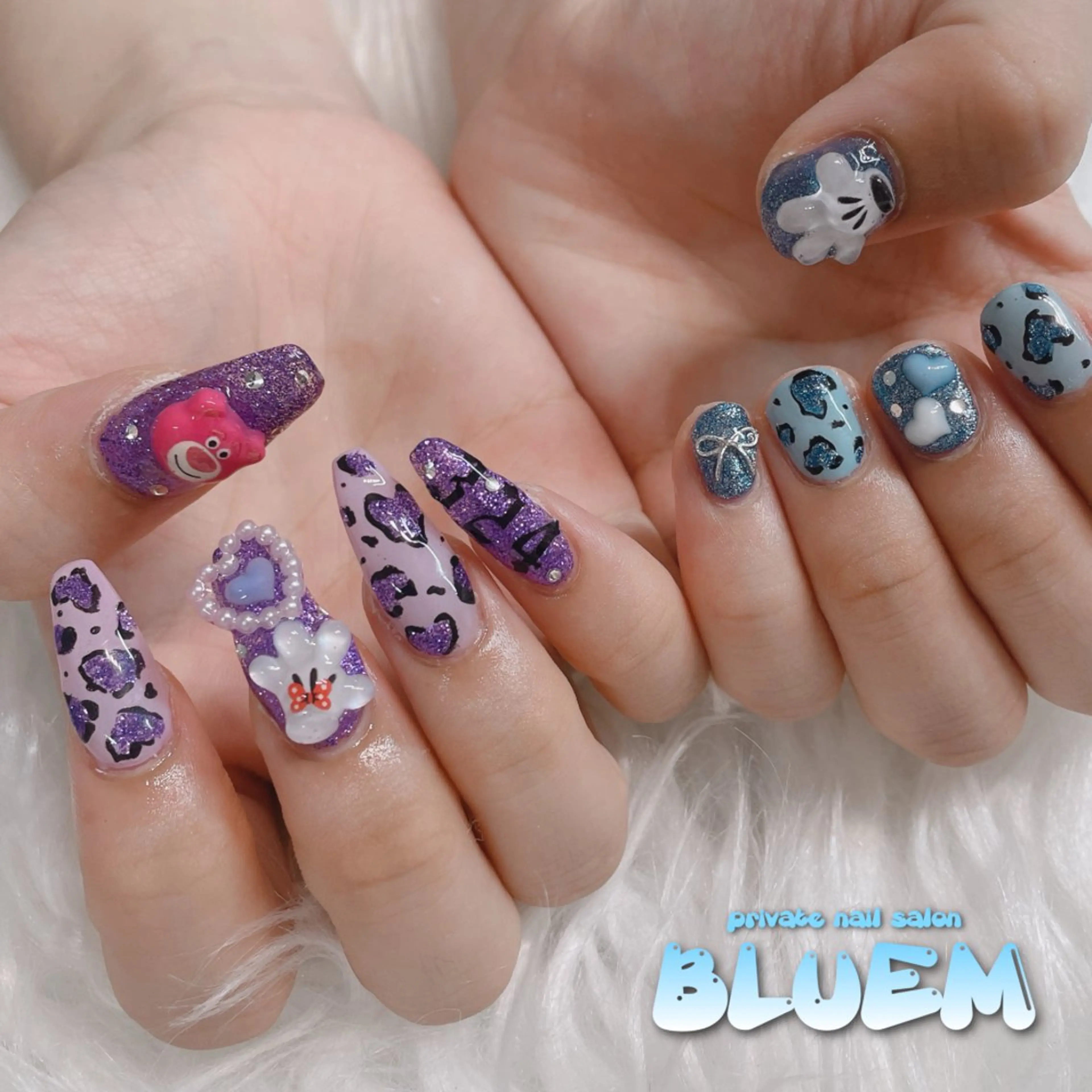 ネイル ハンドネイル ハンドケア BLUEM所属・BLUEM さやかのネイルデザイン