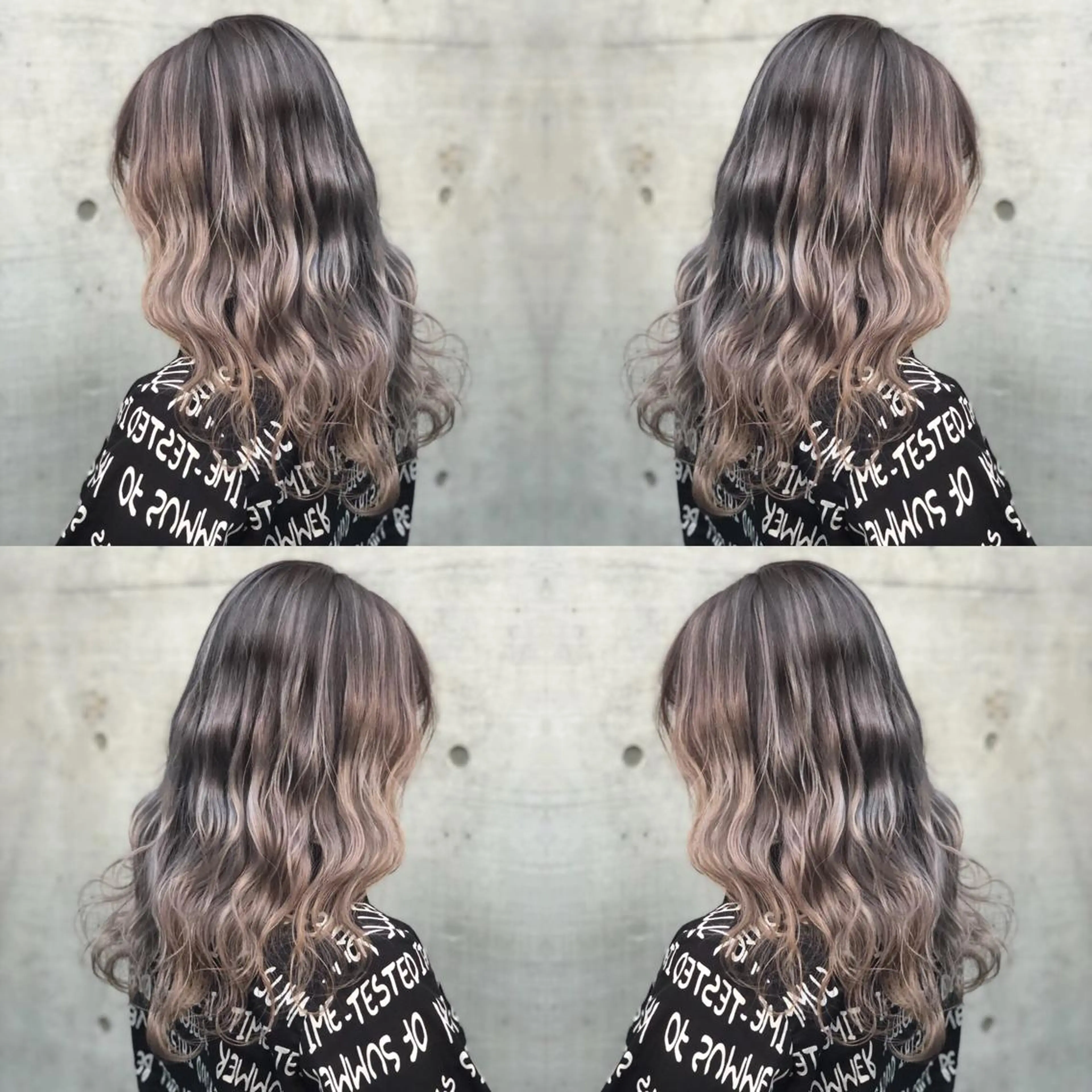 セミロング カラー ヘアカラー ALLY（アリー）所属・ミニモお気に入り数 No.1宍戸雄弥のヘアスタイル