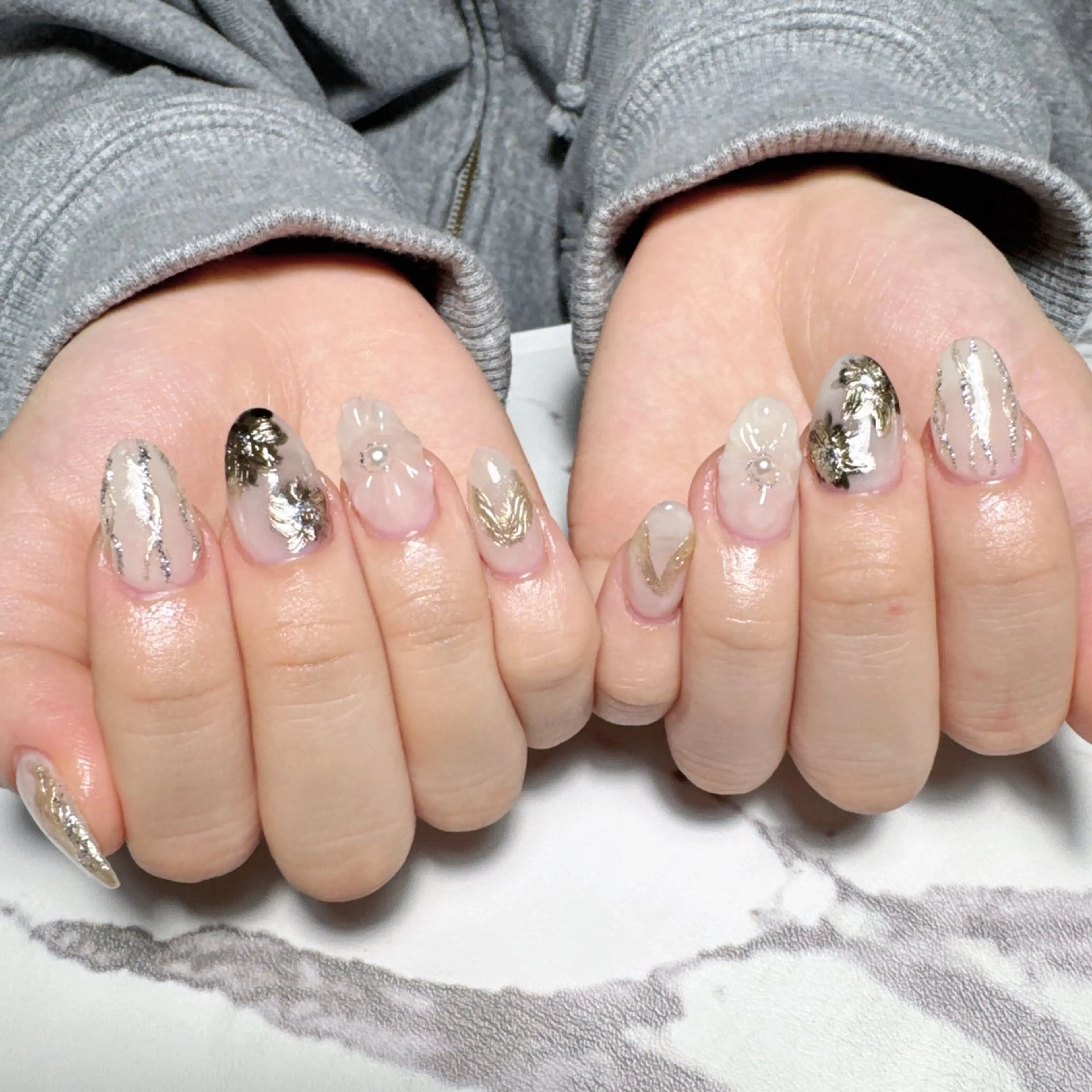 ネイル ハンドネイル on nail 尾張旭三郷店のネイルデザイン