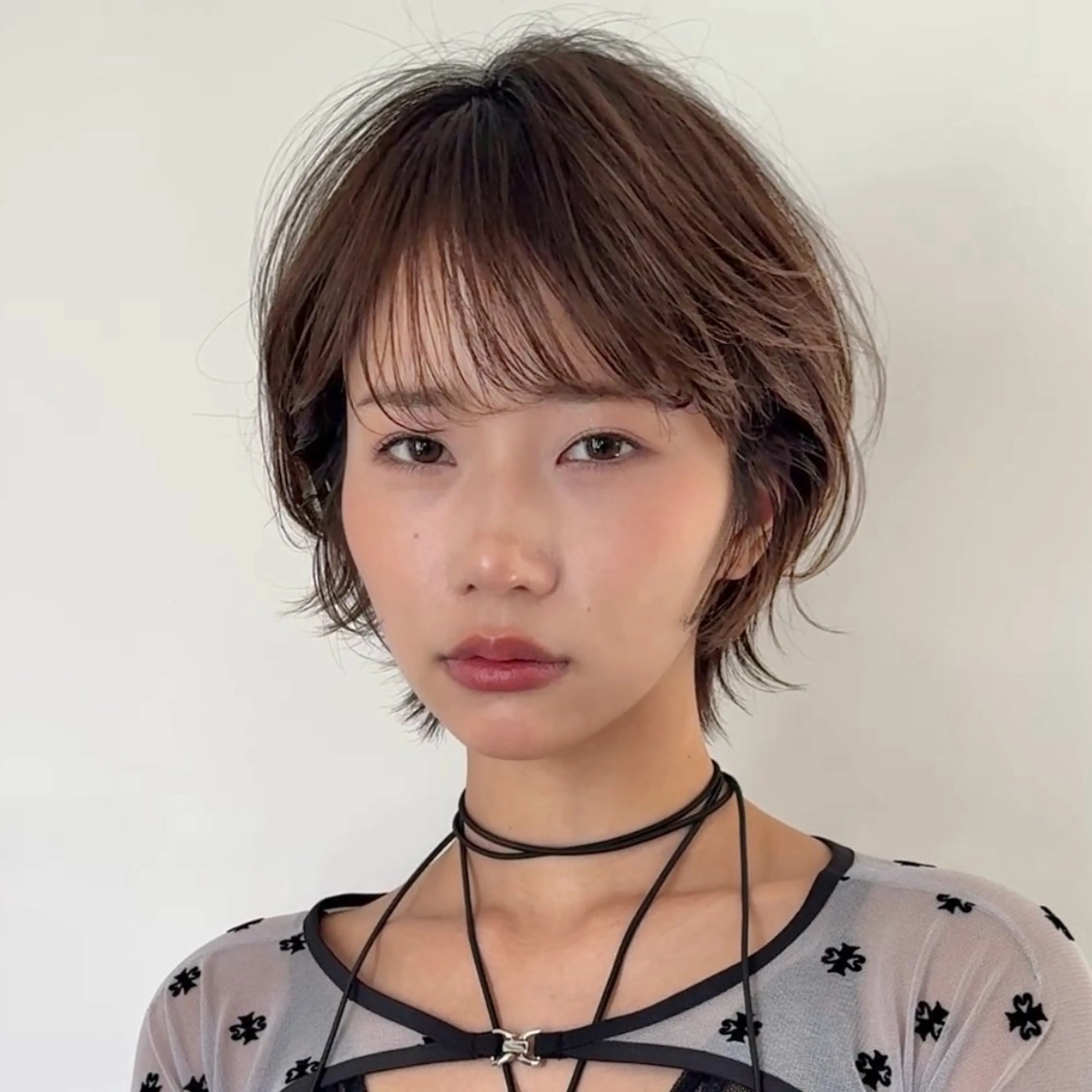 ショート カラー パーマ ショートボブ ボブ ショートヘア 小顔カット カット ヘアカラー トリートメント 🪷ショート/パーマ /ボブ🪷Akinaのヘアスタイル