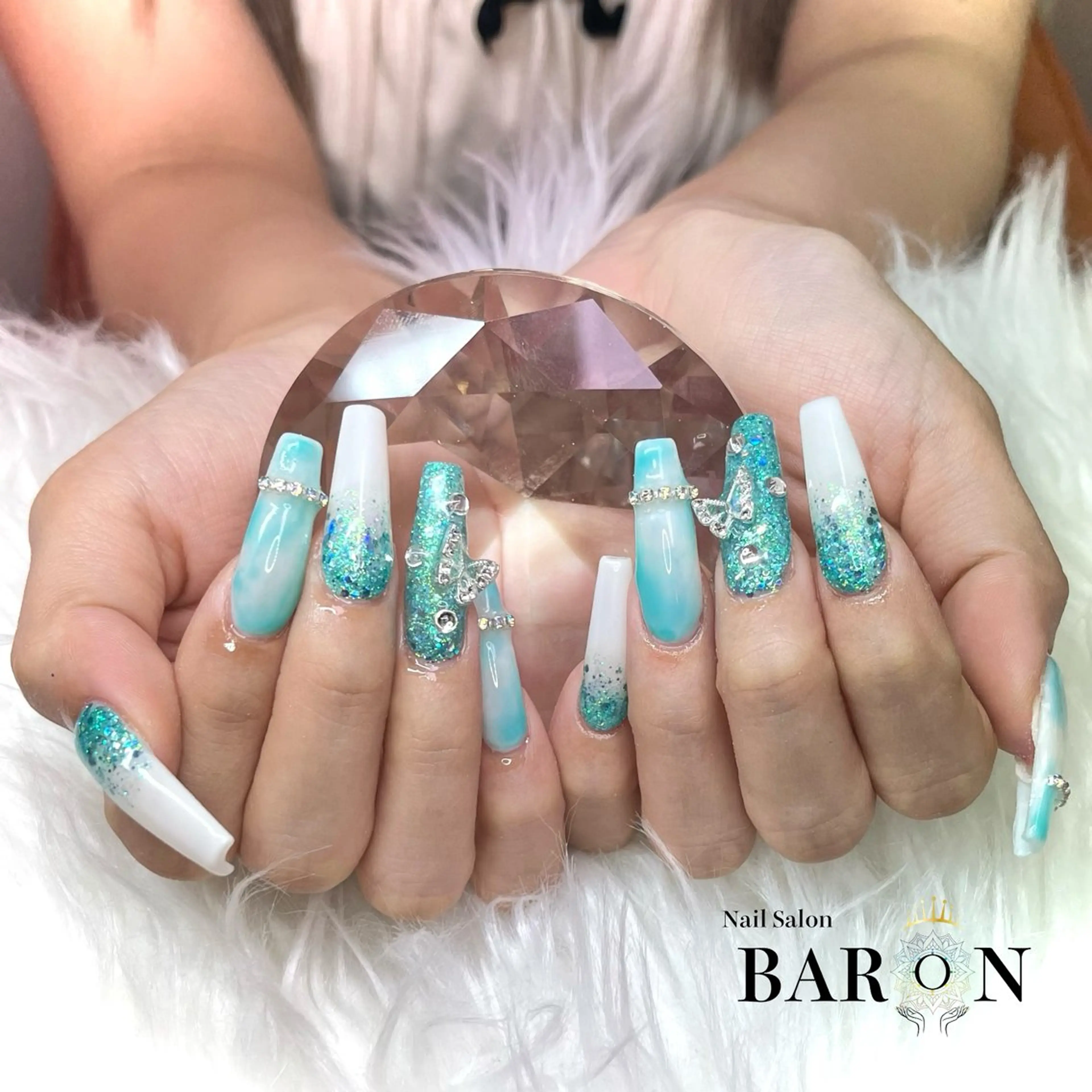 ネイル ハンドネイル 👑BARON👑 NATSUMIのネイルデザイン