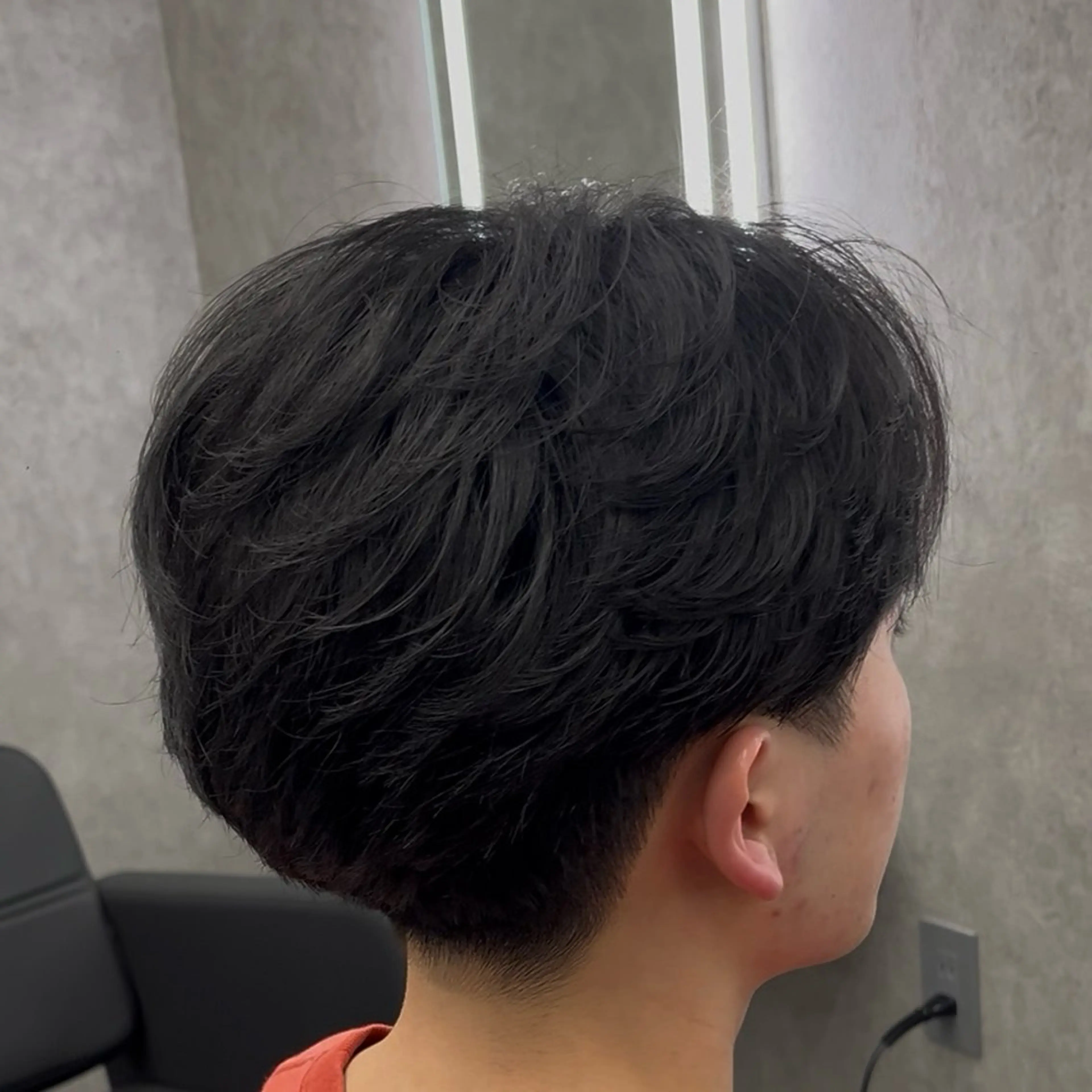 ショート パーマ ヘアアレンジ メンズ メンズパーマ ニュアンスパーマ カット パーマ 札幌メンズ特化/ 🔥RIKU🔥のヘアスタイル