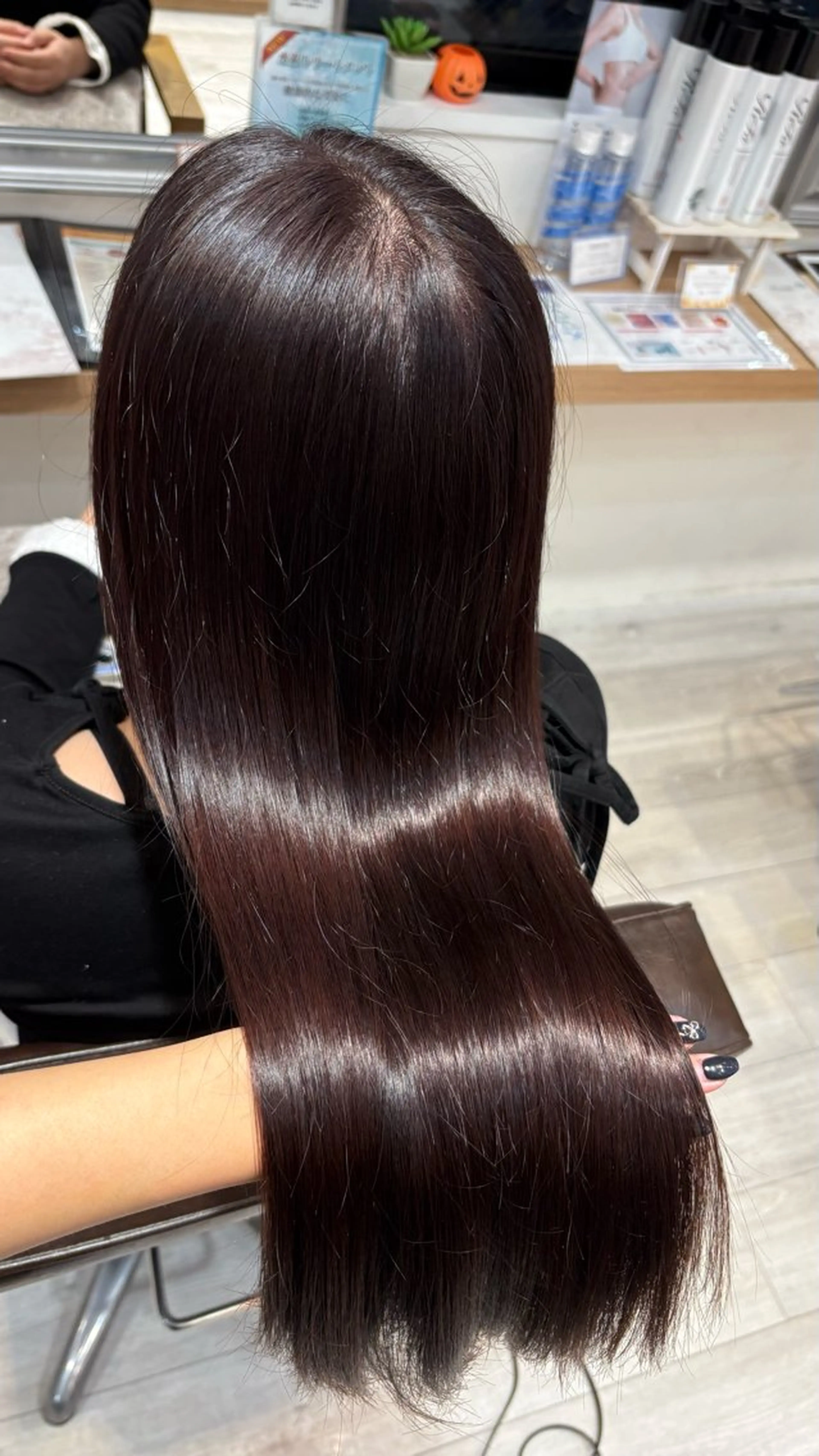 ロング カラー 髪質改善/艶カラー❄ 𝐲𝐮𝐮.のヘアスタイル