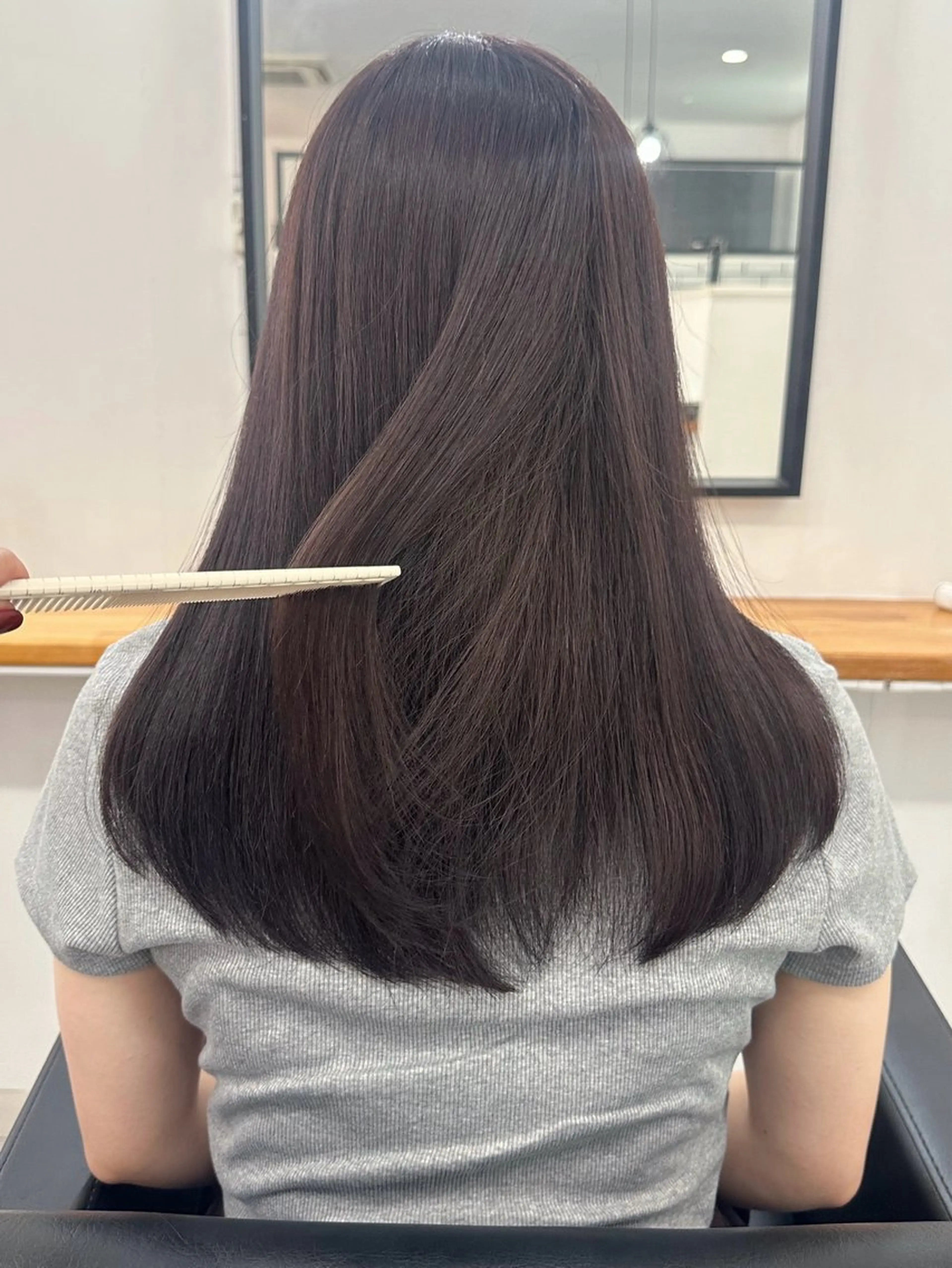 人気No.1✨前髪・顔まわりカット＋カラー＋2step treatmentの写真