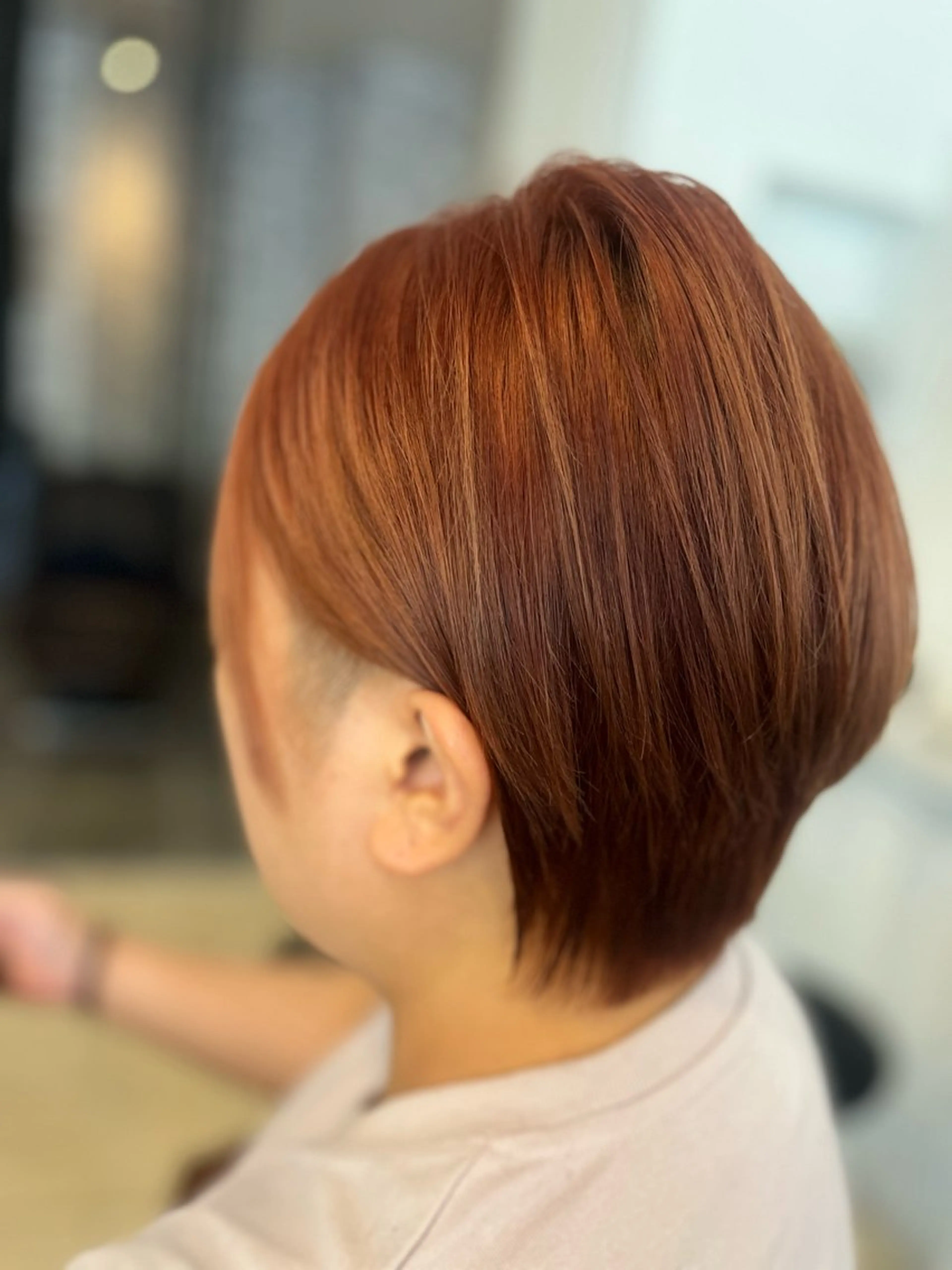 ショート パーマ/透明感カラー /大人ヘアスタイルのヘアスタイル