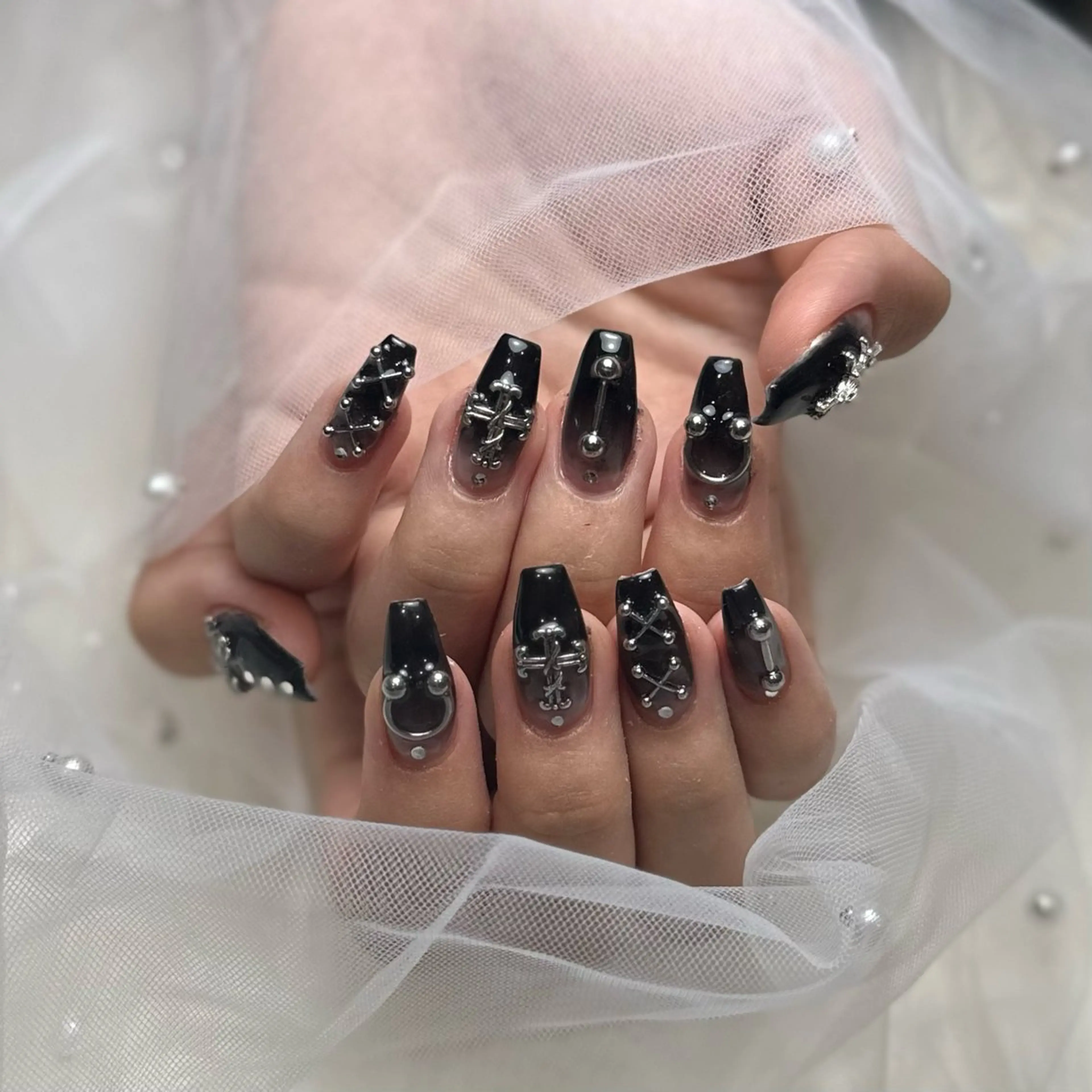 ネイル ハンドネイル She nail studio 原宿店所属・いいだえみ ୨୧ᵕ̤ᴗᵕ̤)のネイルデザイン