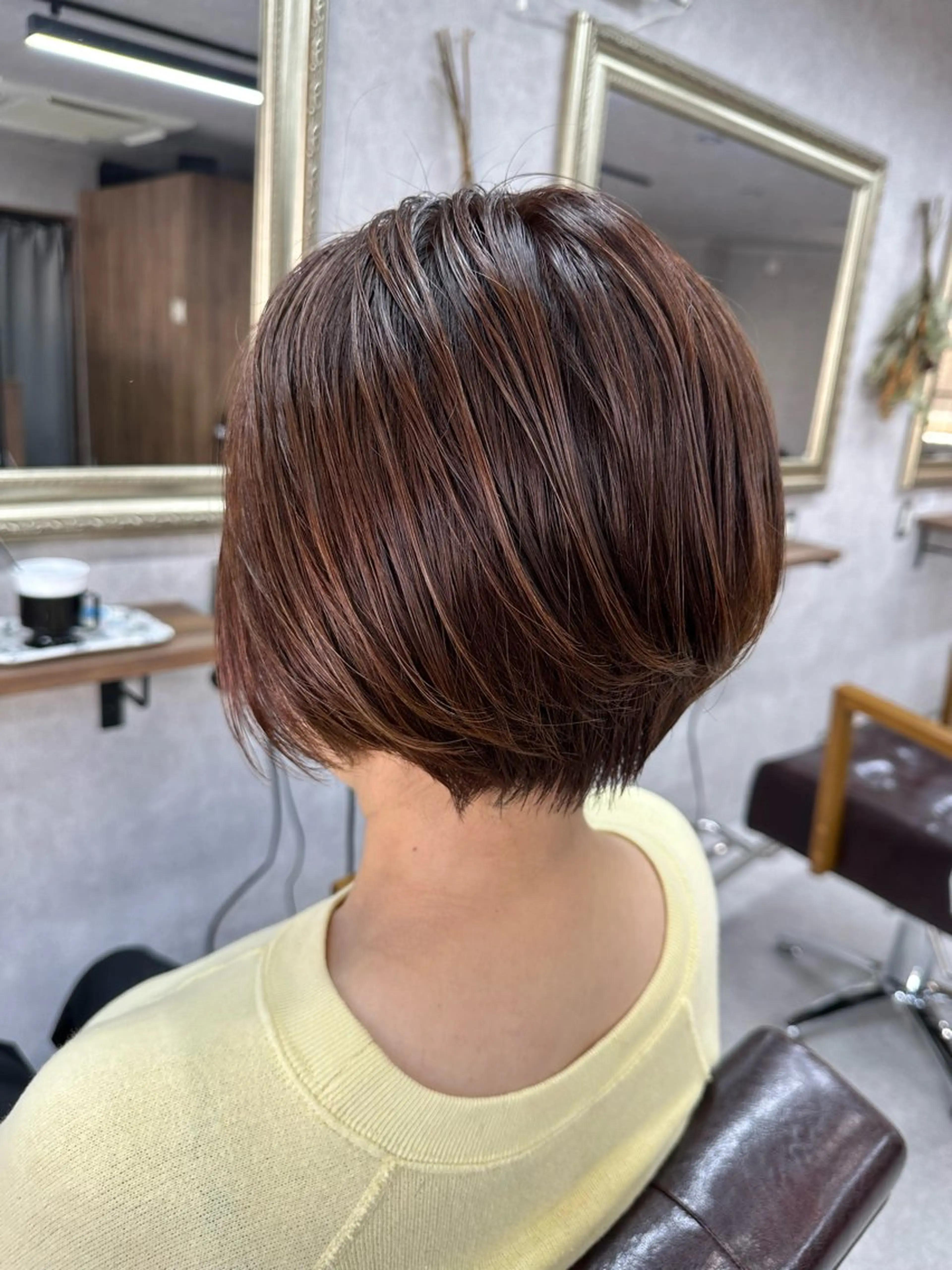 ショート カット ヘアカラー トリートメント Lien 深井店のヘアスタイル