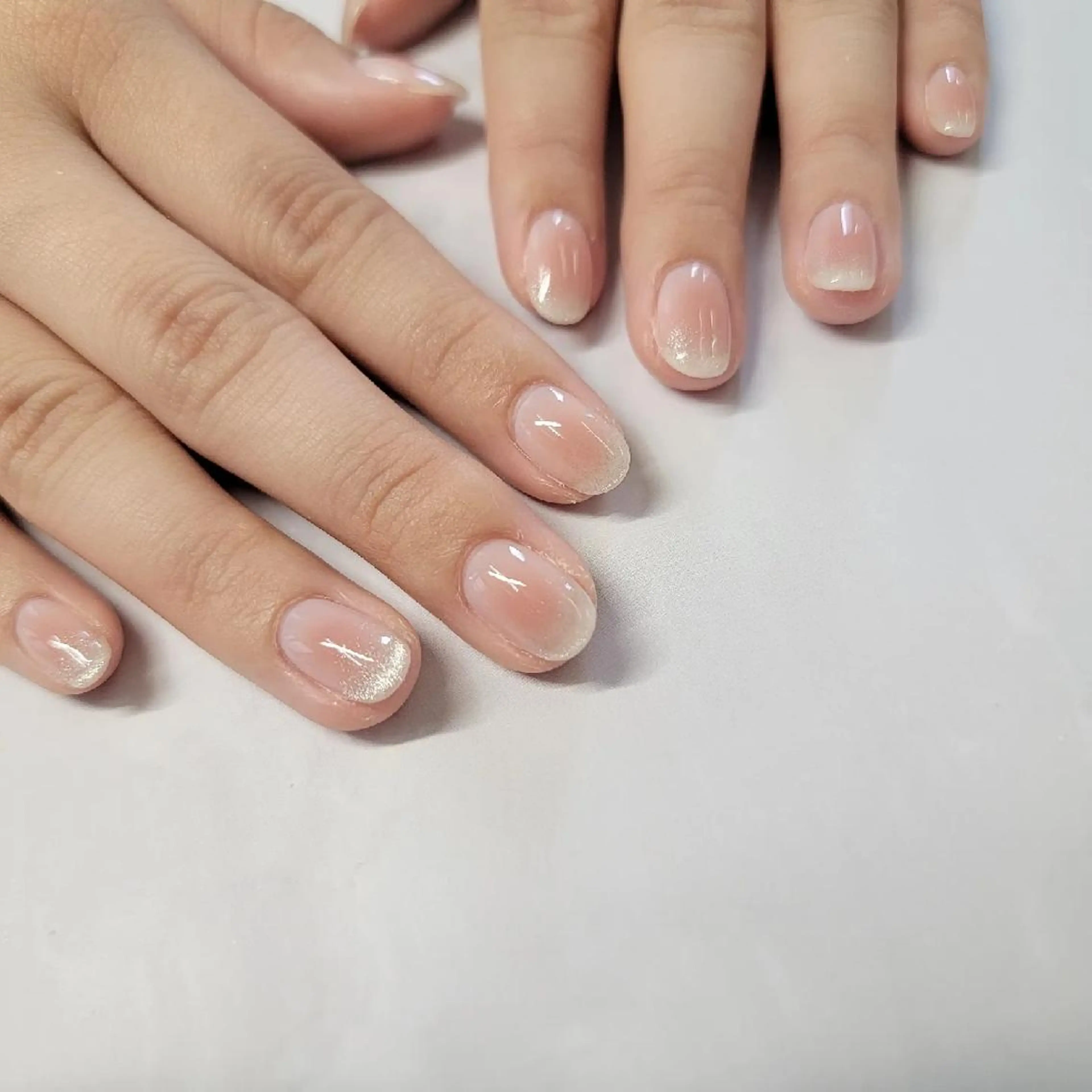ネイル チークネイル マグネットネイル ハンドネイル みよし市 nail salon*pomnal.co所属・Shimada Harukaのネイルデザイン