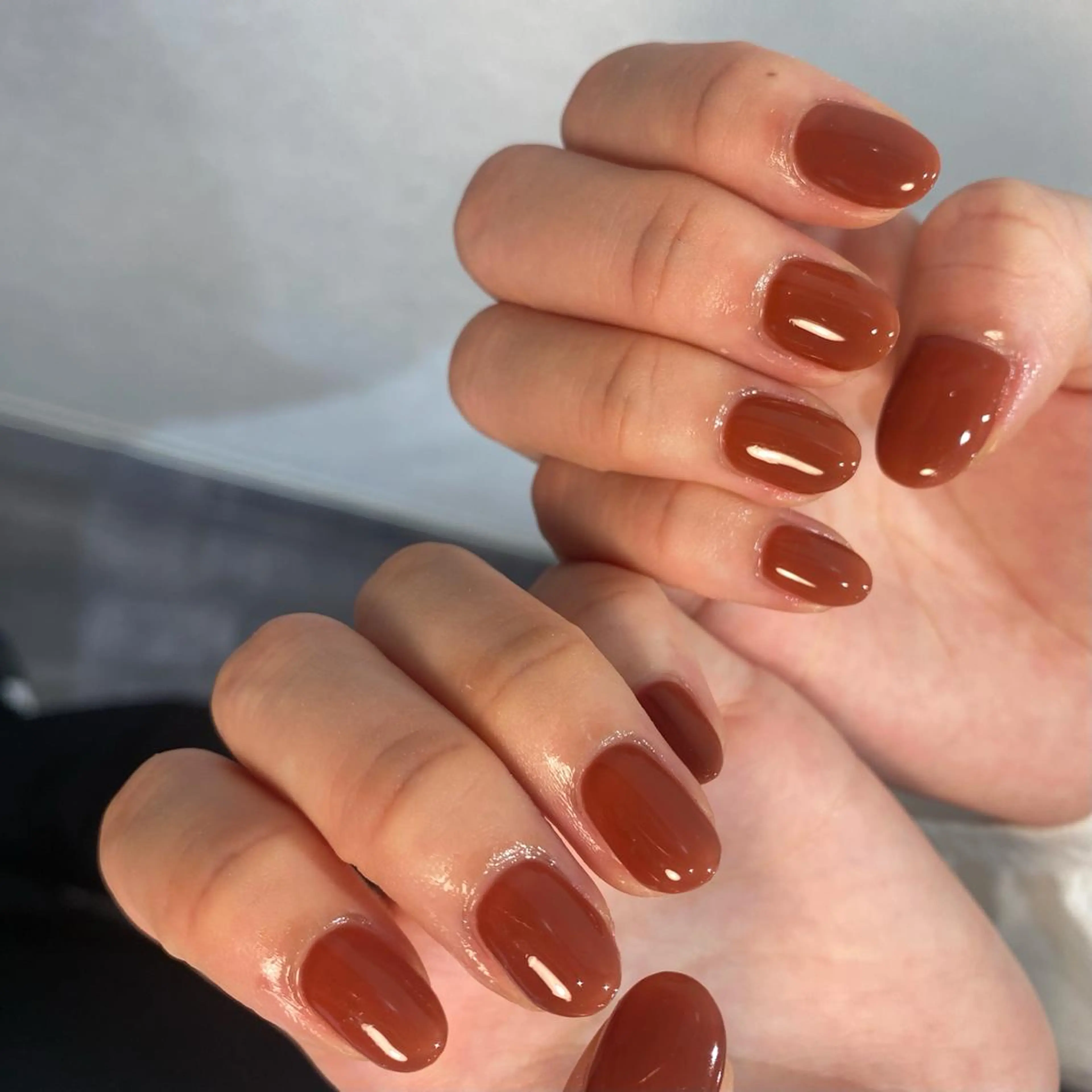 ネイル ハンドネイル NINEnami ニュアンスネイルのネイルデザイン
