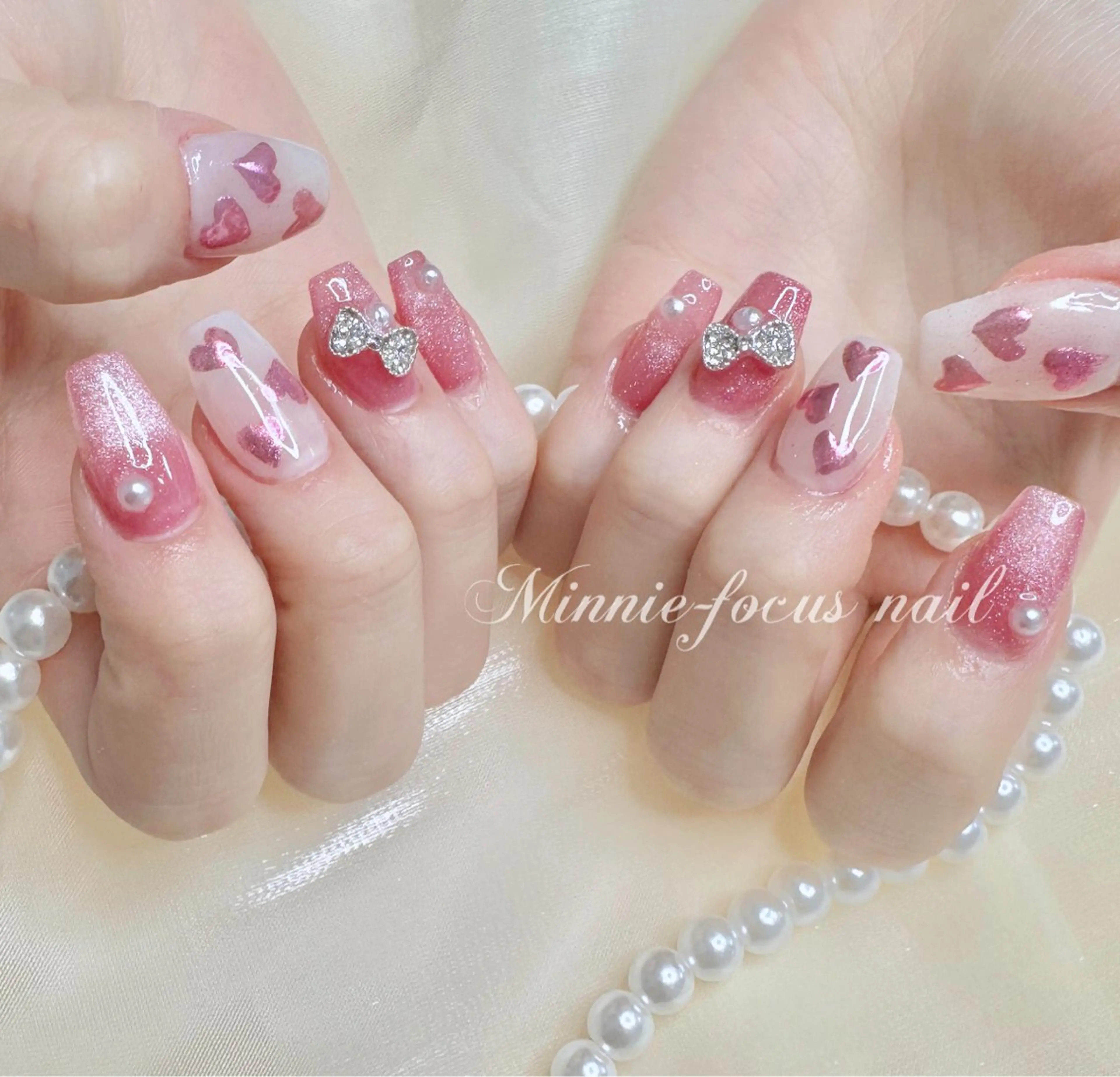 ネイル ハンドネイル 🧸Lydia nail✨のネイルデザイン