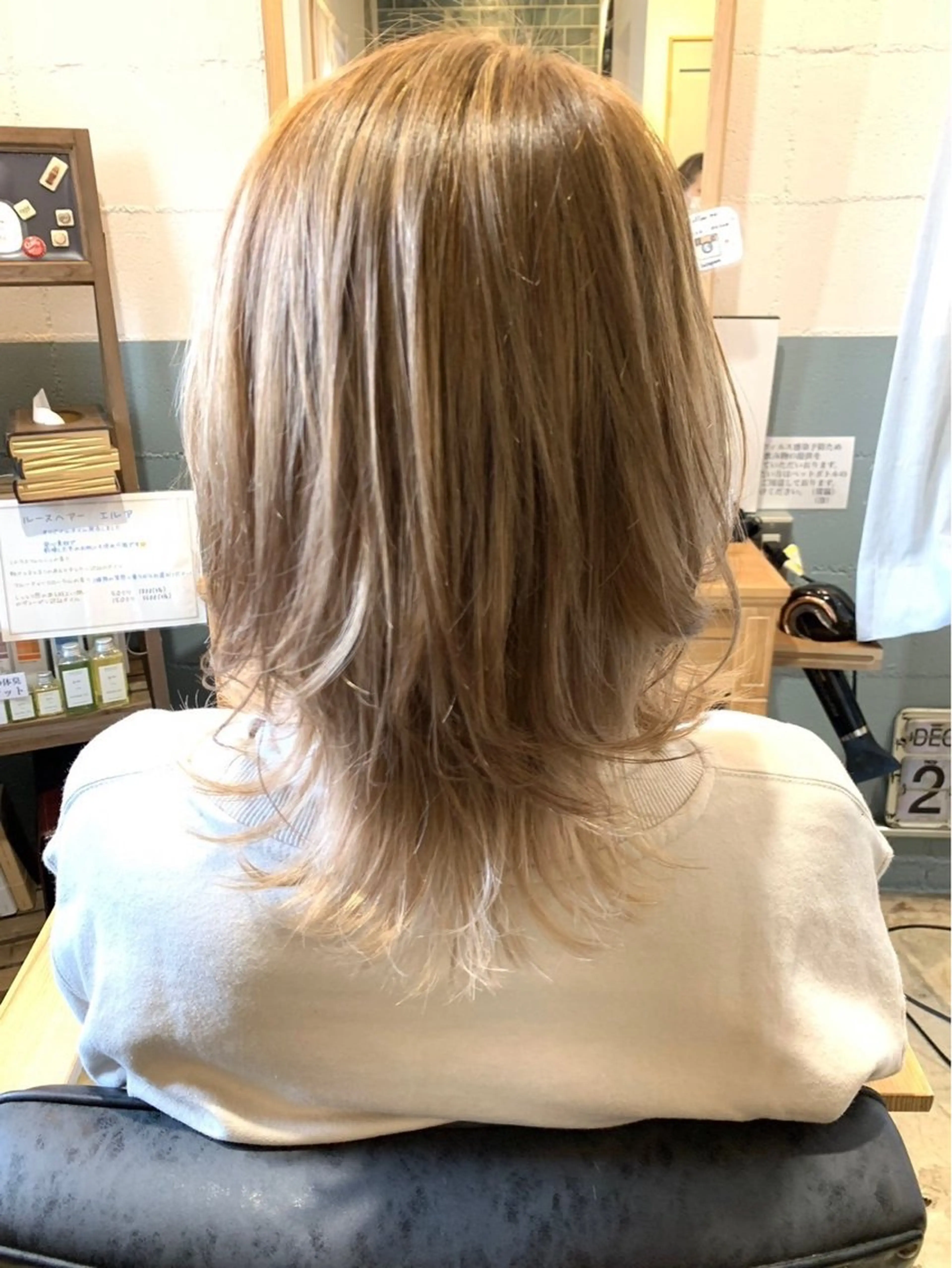 カラー ヘアカラー luzhair所属・川井 潔美のヘアスタイル