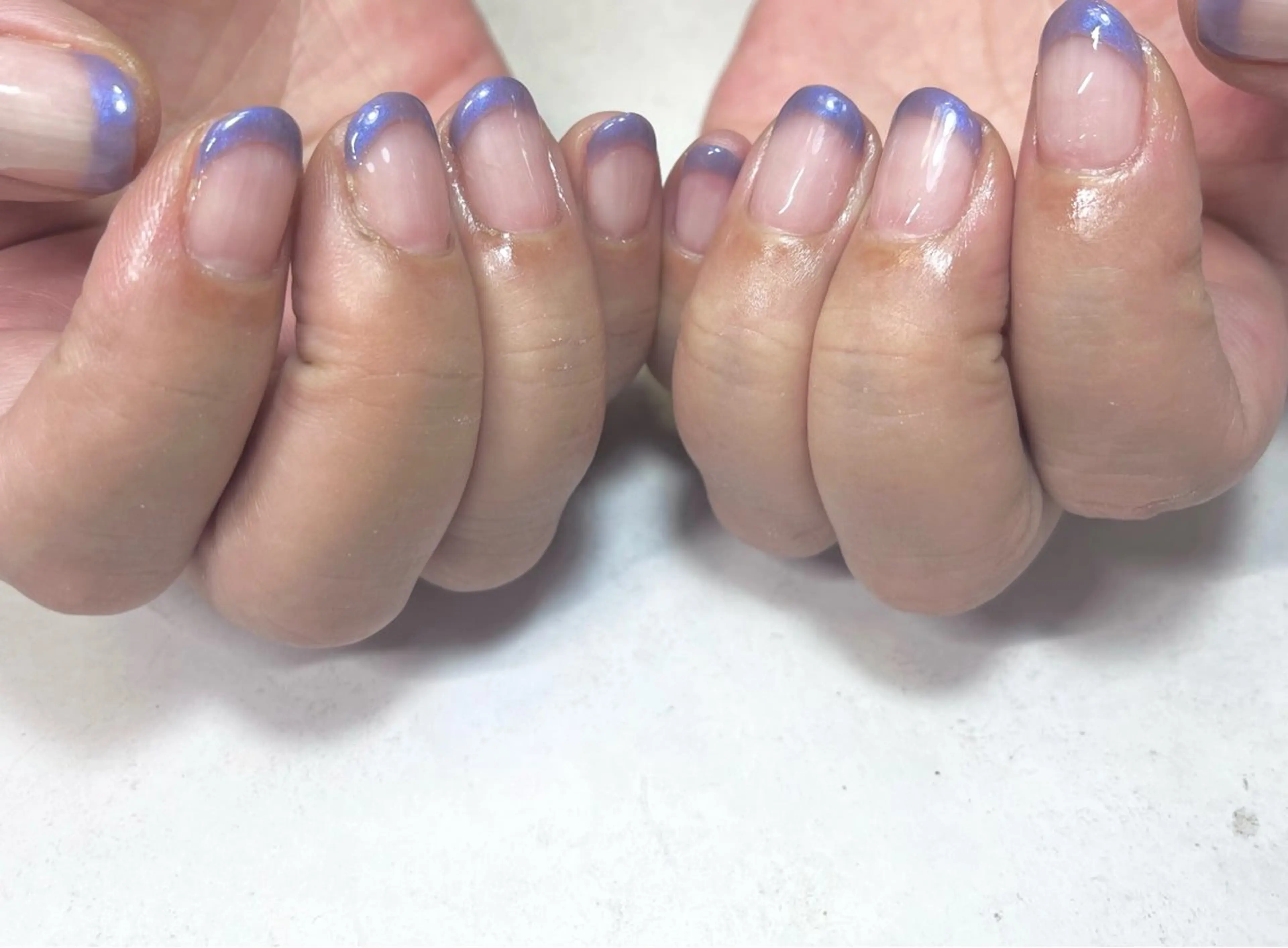 ネイル フレンチネイル more Private Nail Salon所属・K. makiのネイルデザイン