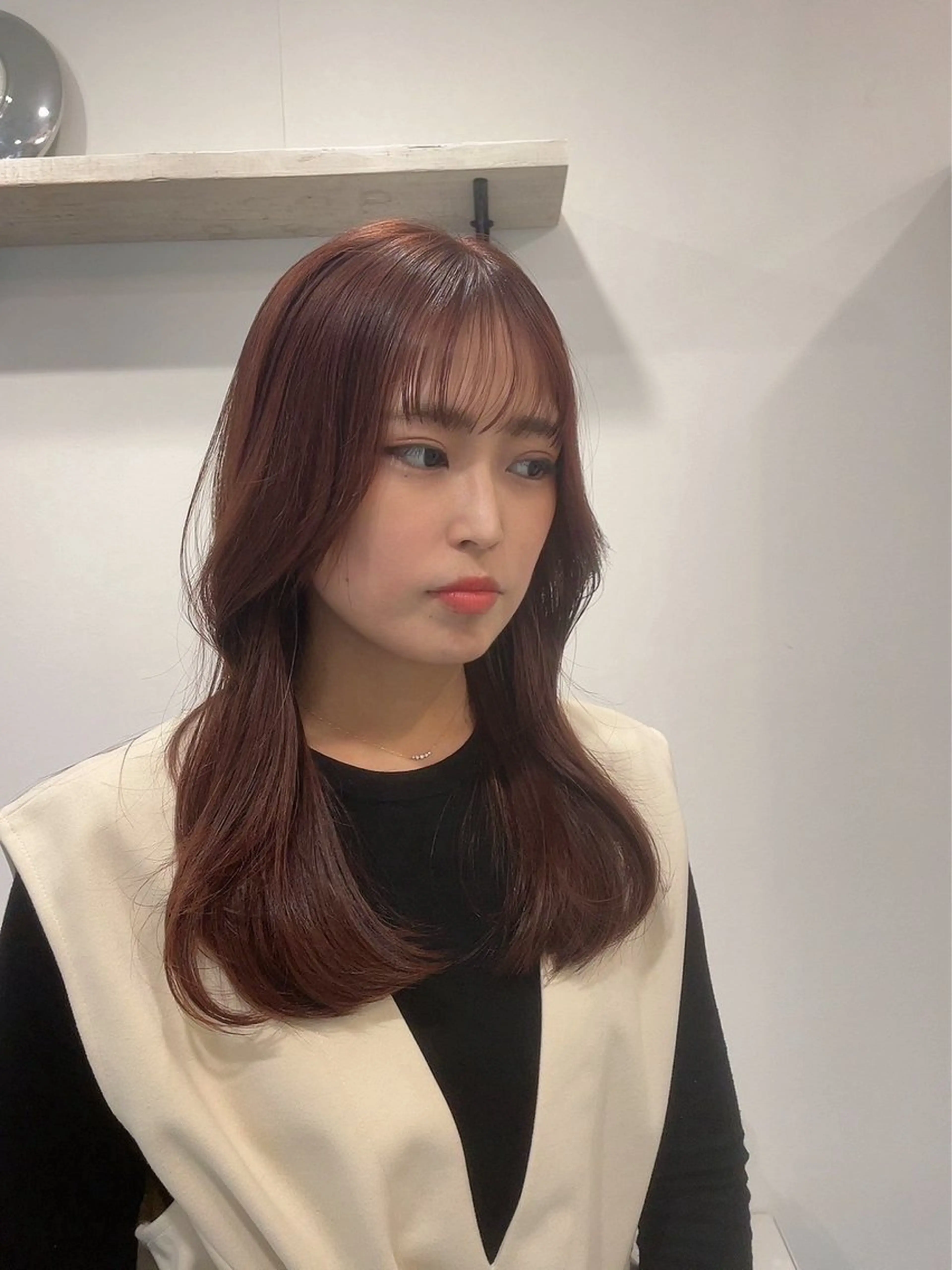 ロング 似合わせカット トリートメント mono.所属・南茨/ヘッドスパ /カット/momoのヘアスタイル