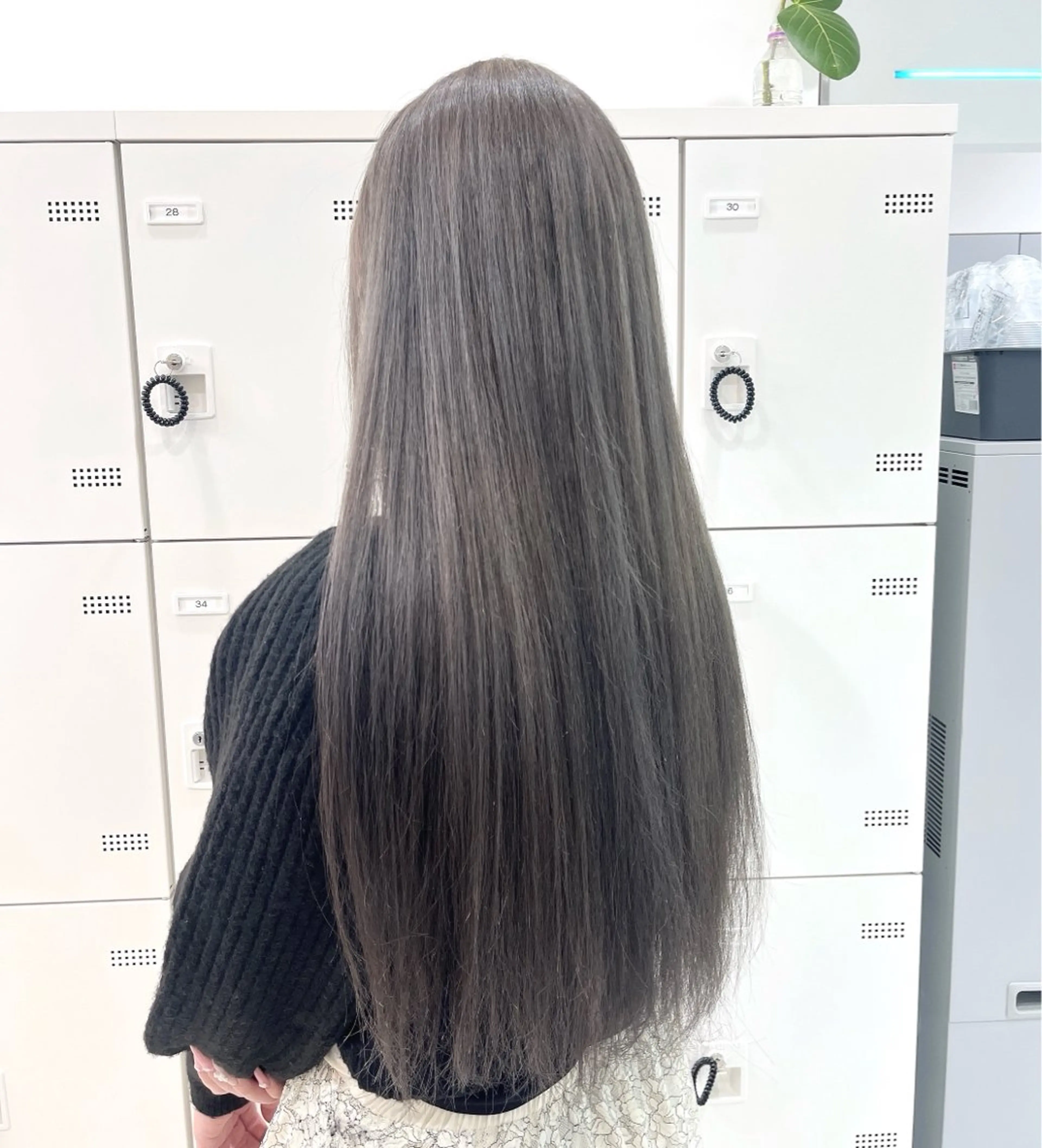 カラー ヘアカラー トリートメント 似合わせ💗透け感 💗ブリーチなし💗のヘアスタイル