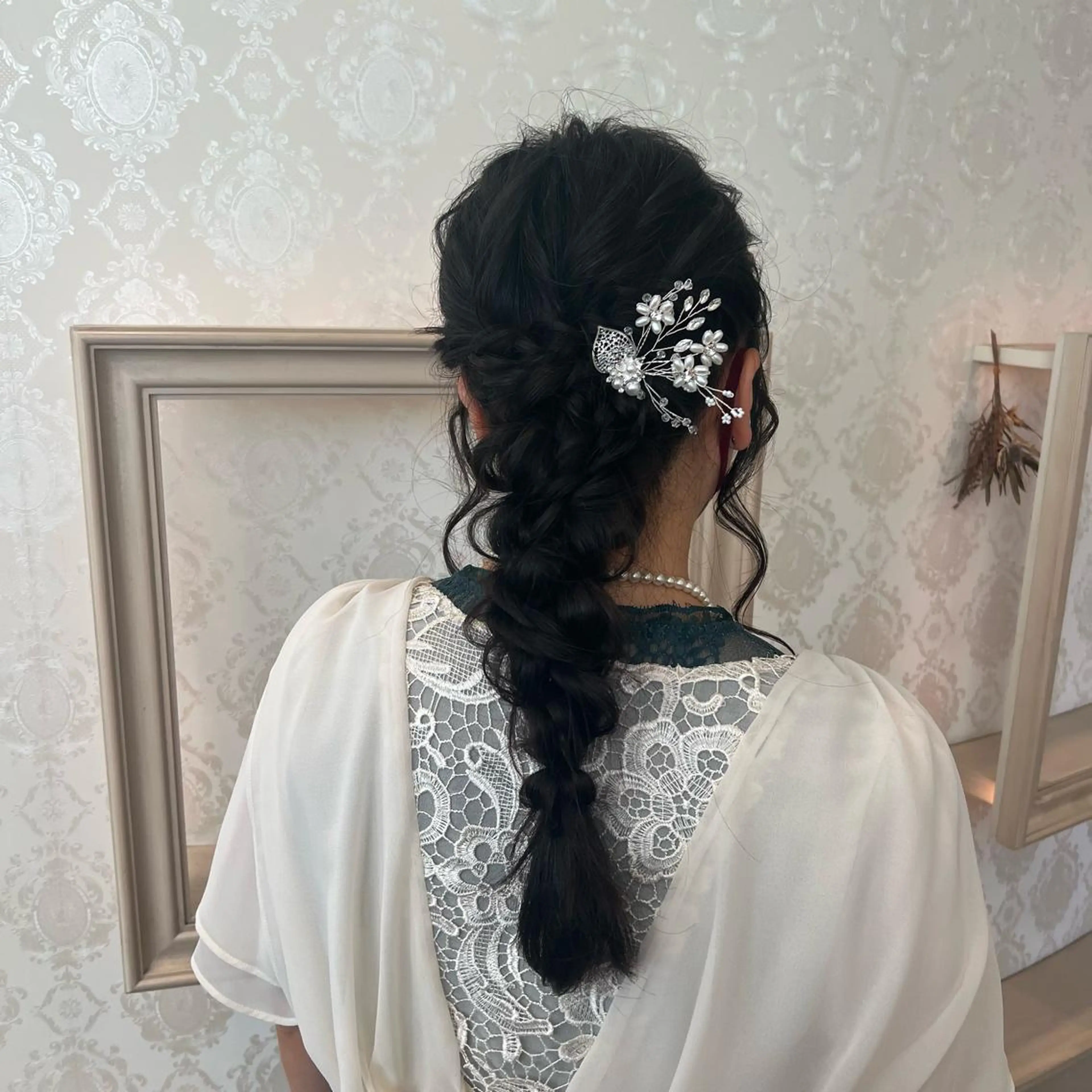 ロング ヘアセット SALOWIN川崎WEST店所属・🌷川崎/アレンジ/ 暖色ボブ/コトネ🌷のヘアスタイル