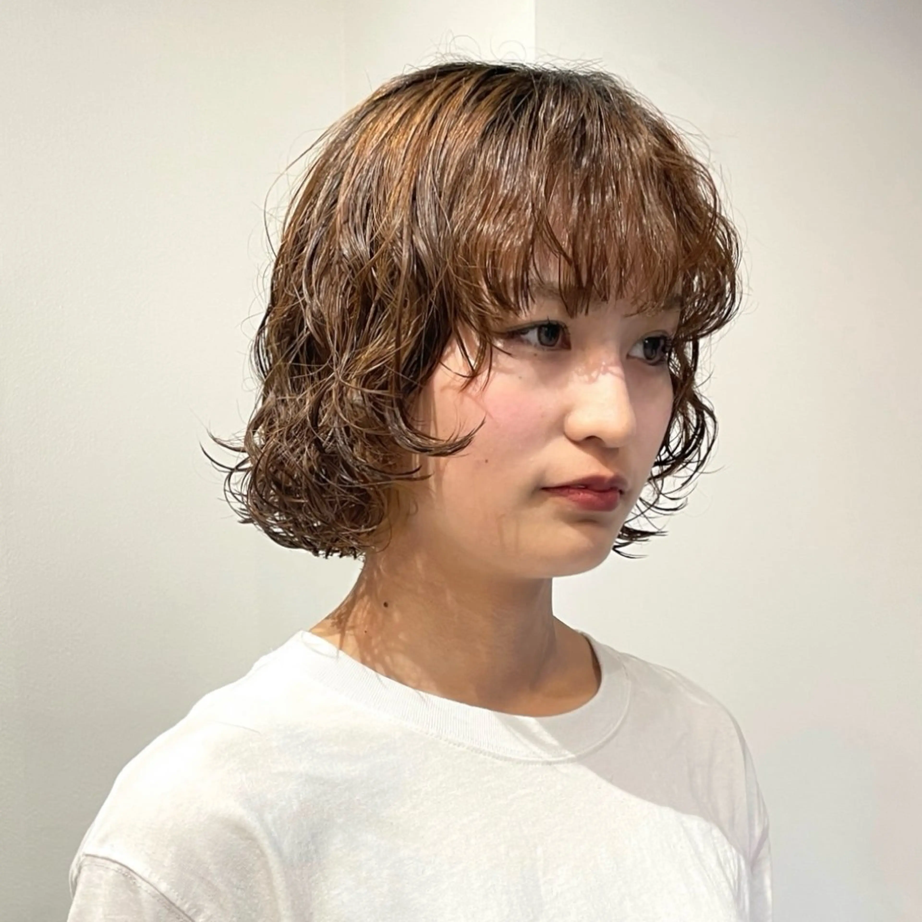 【抜け感ボブパーマ🤎】20代限定クーポン🤎カット＋パーマ🤎の写真