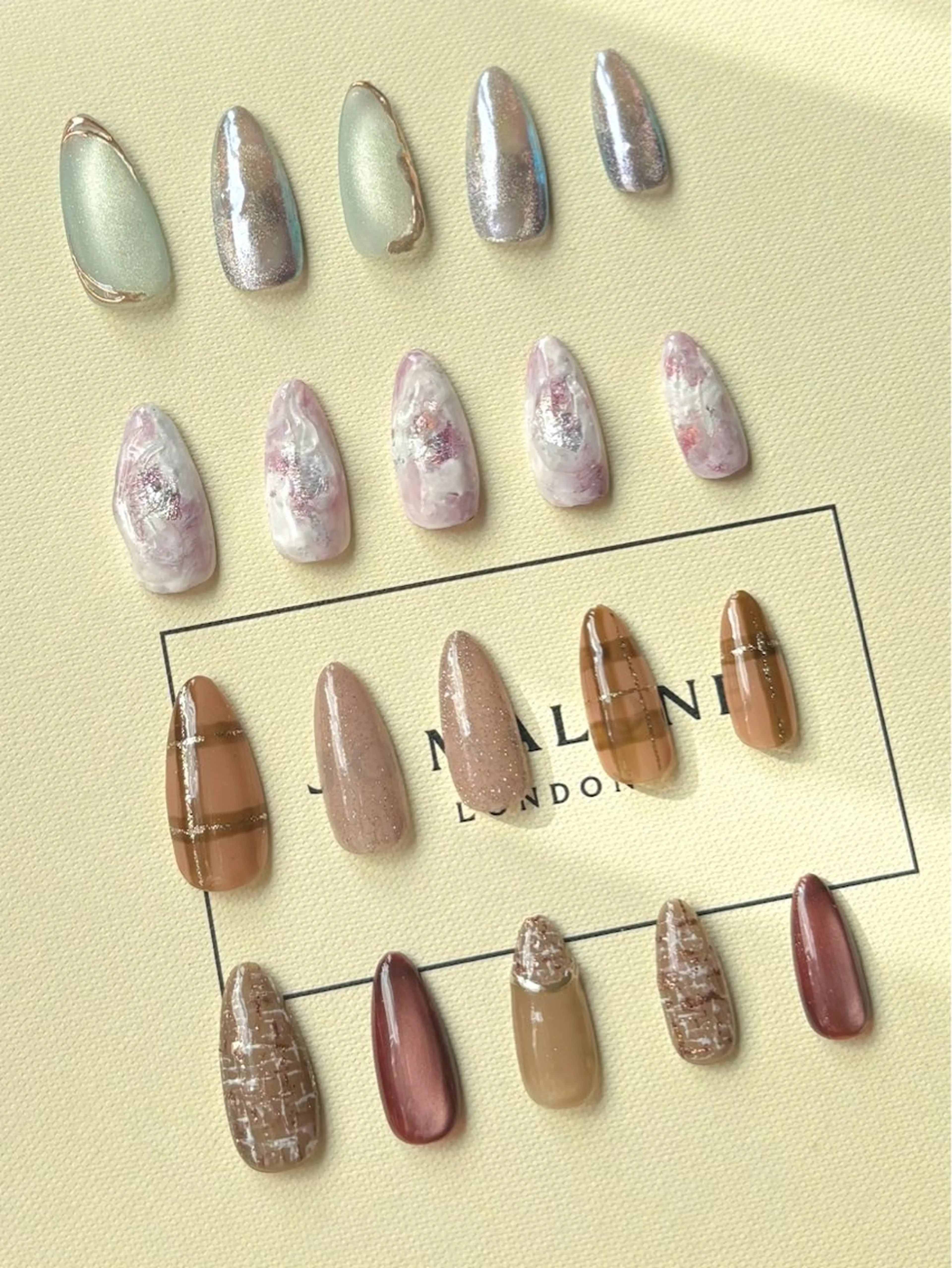 ネイル ハンドネイル 茂野 恵のネイルデザイン