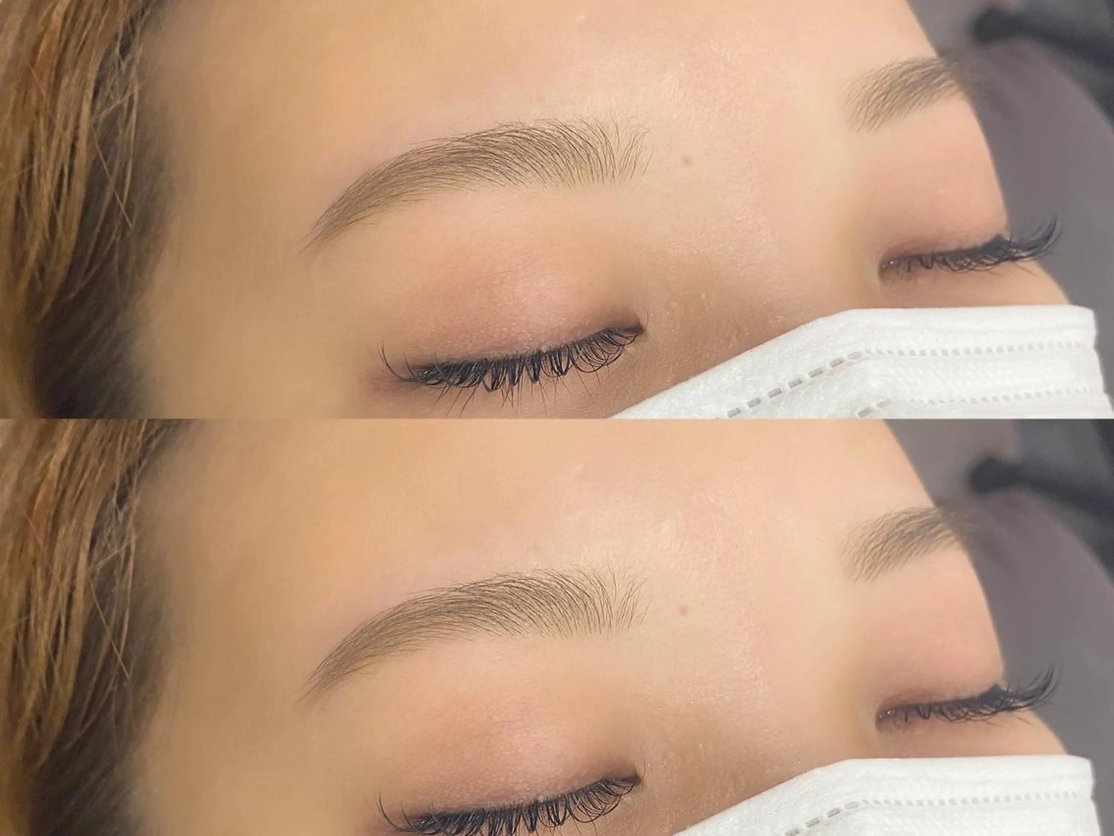 アイブロウ ワックス脱毛 eyelist 大垣のマツエク・マツパデザイン