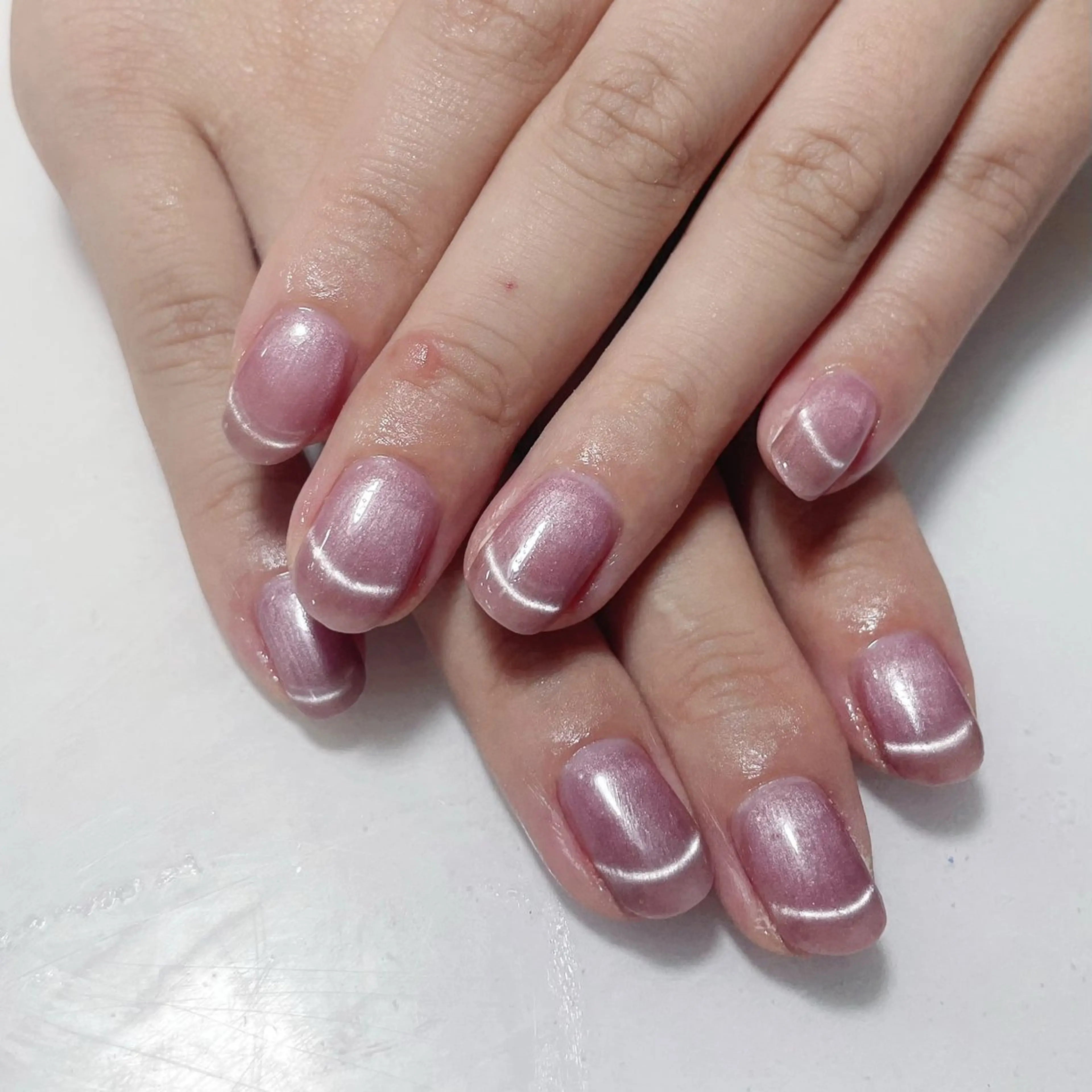 ネイル アートネイル フレンチネイル ジェルネイル グラデーション 韓国ネイル ハンドネイル 久保田 マリコのネイルデザイン