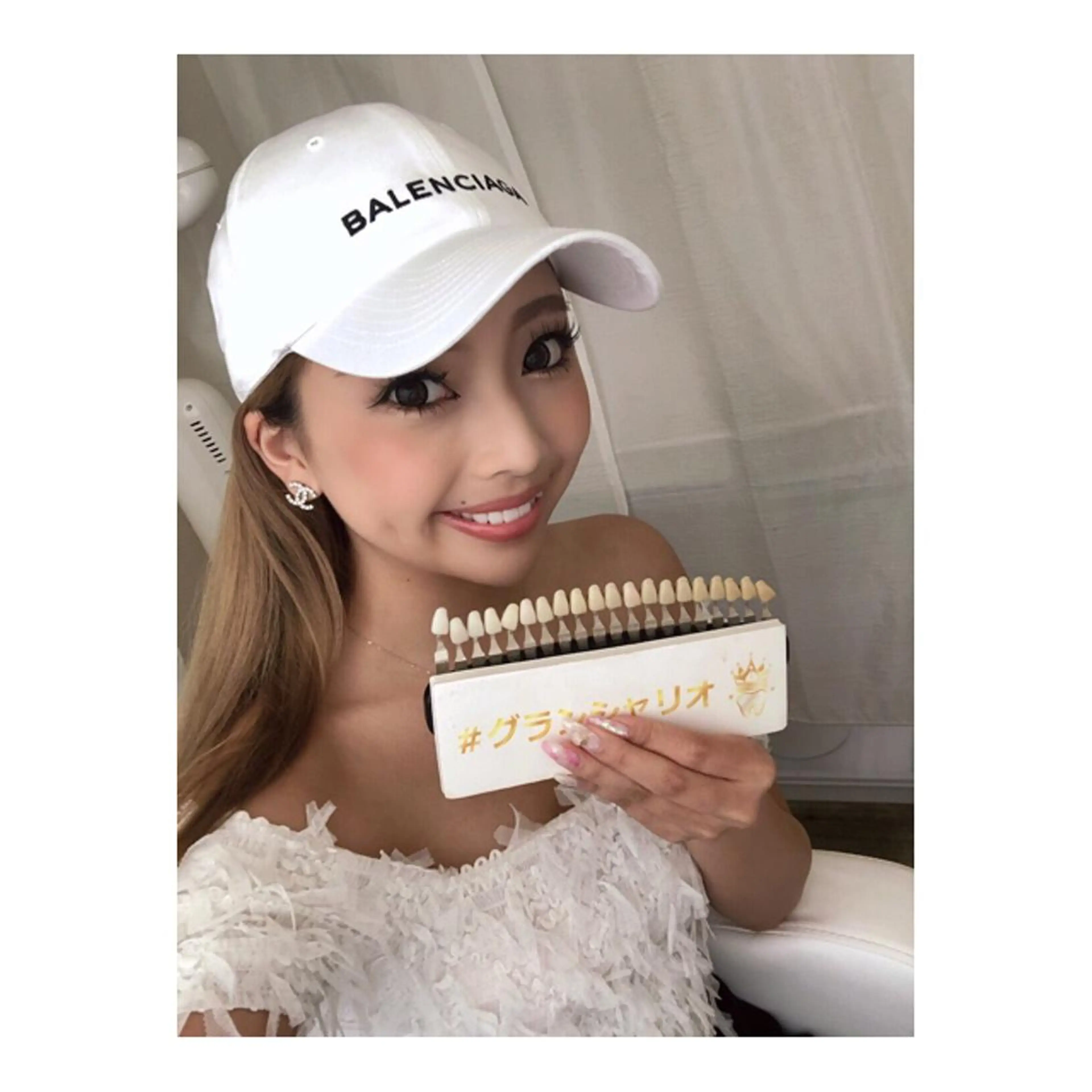 ロング カラー ネイル オフィスネイル ホワイト 白石 将也のその他イメージ