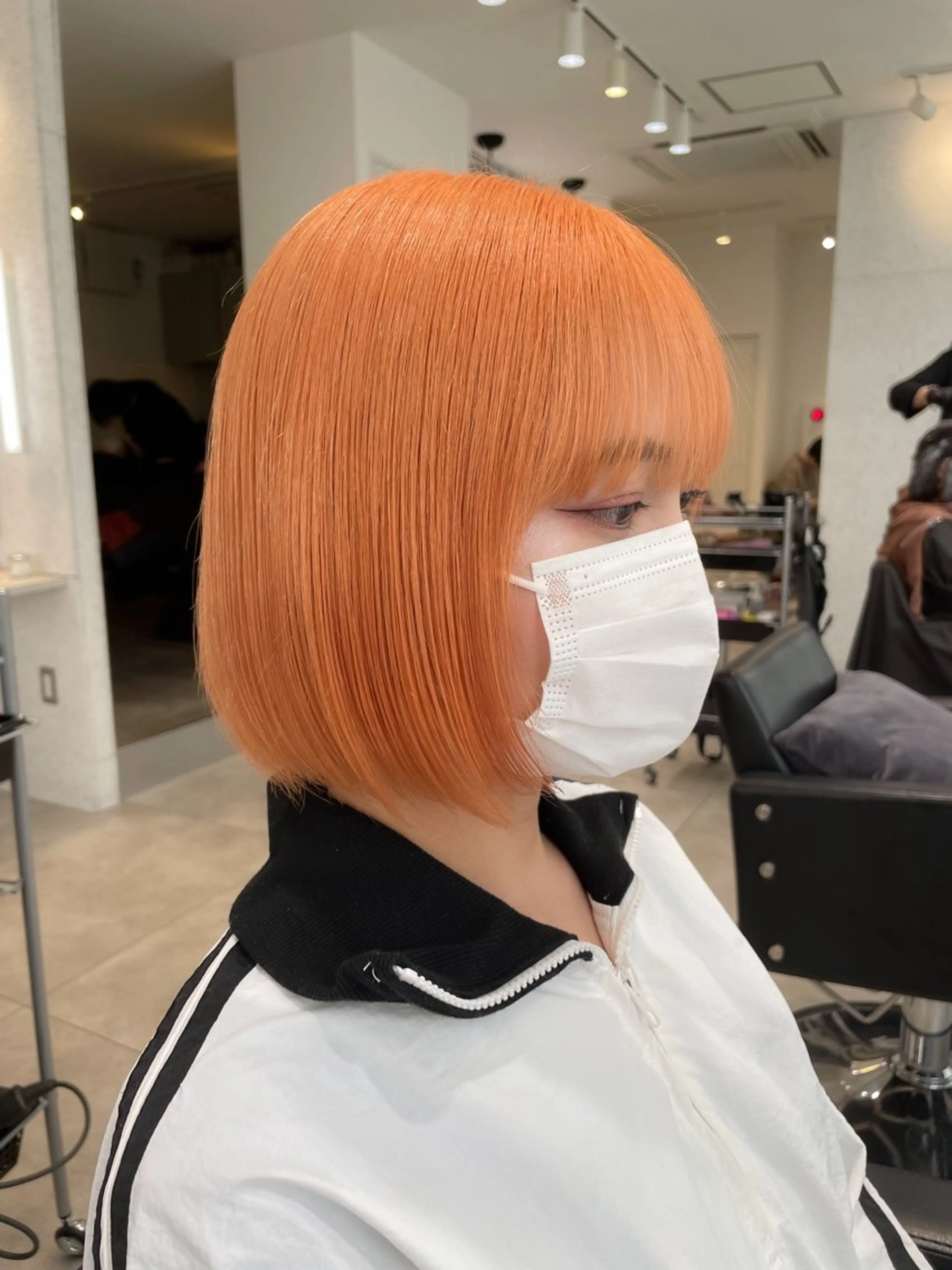 ショート カラー ヘアカラー トリートメント 佐藤 悠汰のヘアスタイル